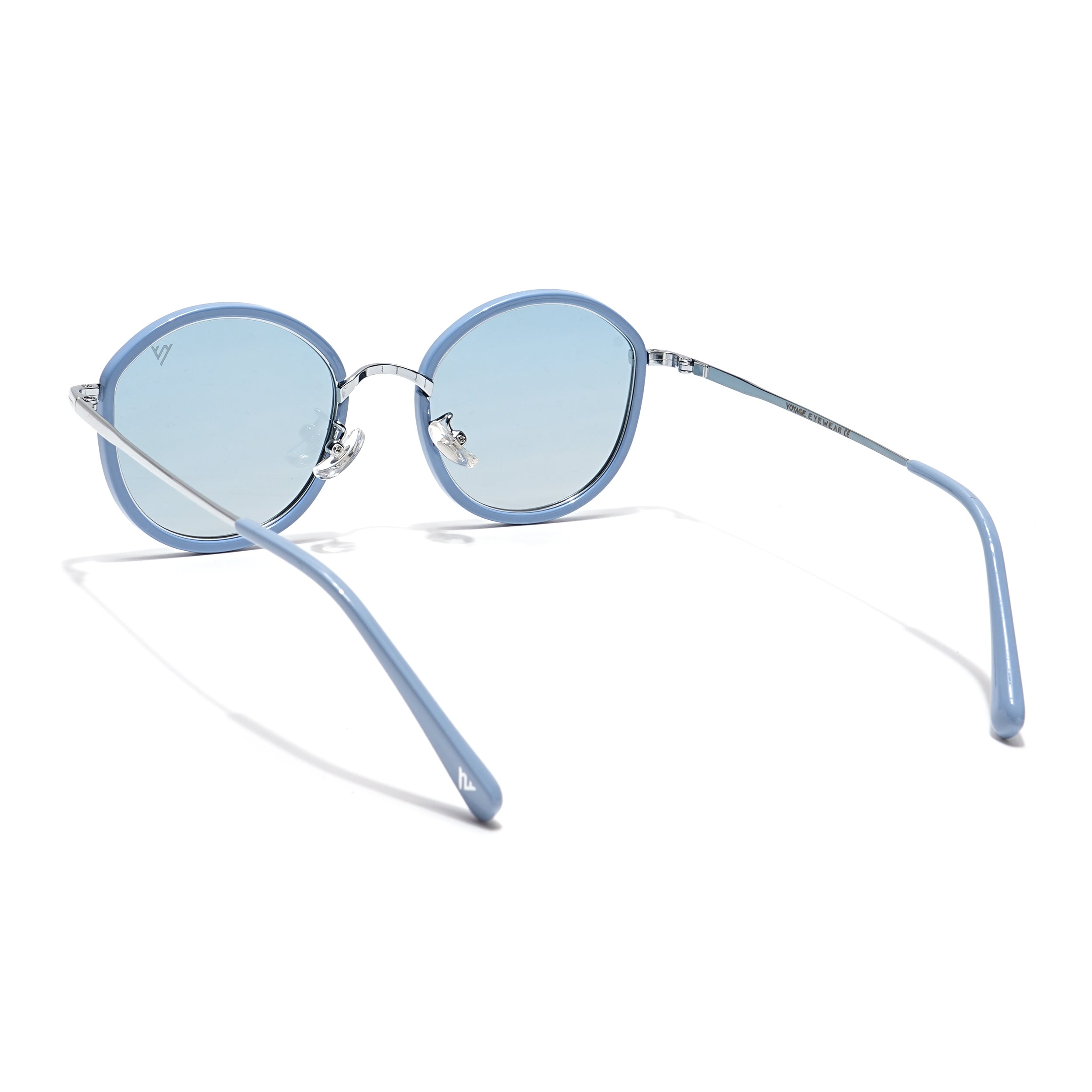 Voyage Select Round Sunglasses (Blue Lens | Blue Frame - SLPMG6217)
