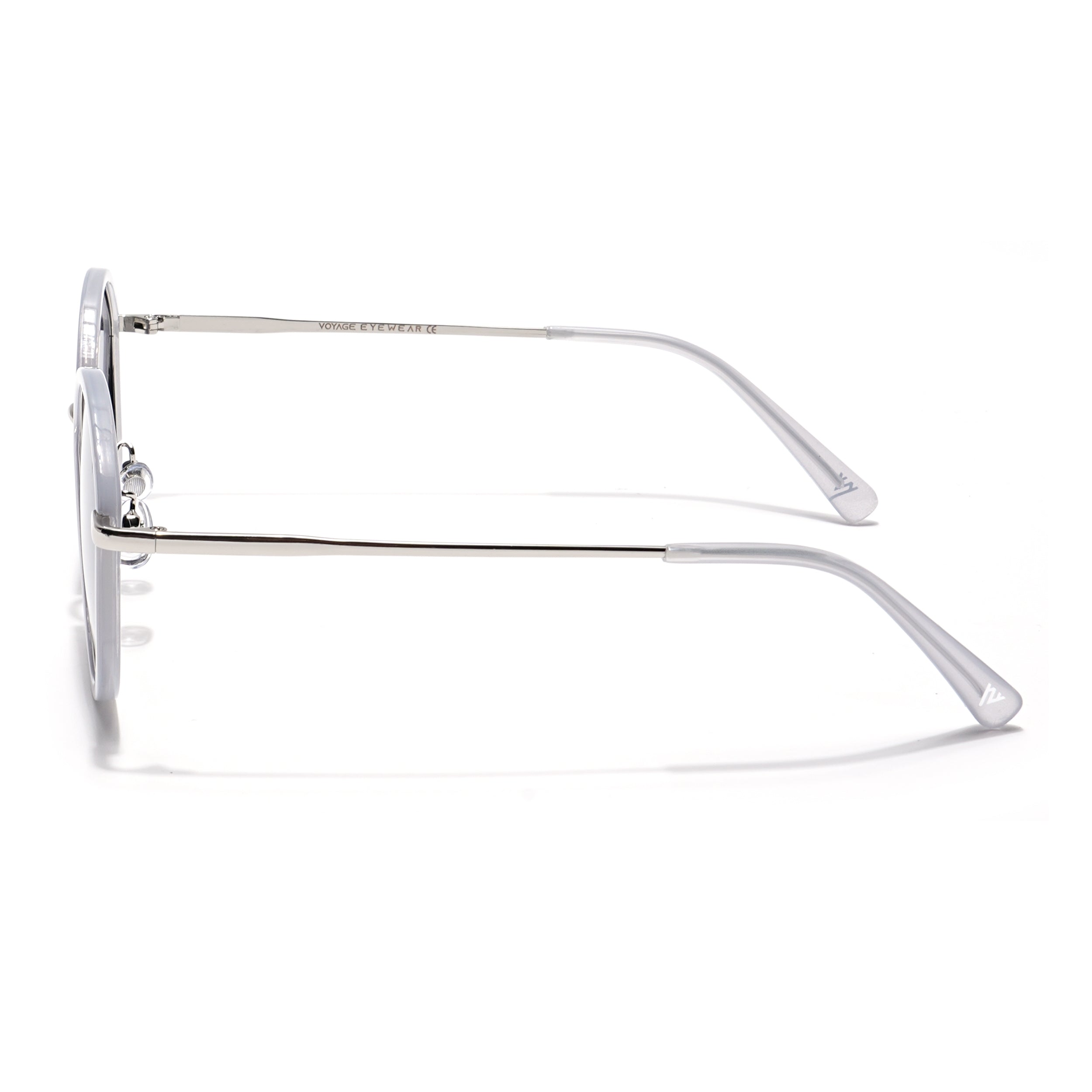 Voyage Select Round Sunglasses (Grey Lens | Grey Frame - SLPMG6222)