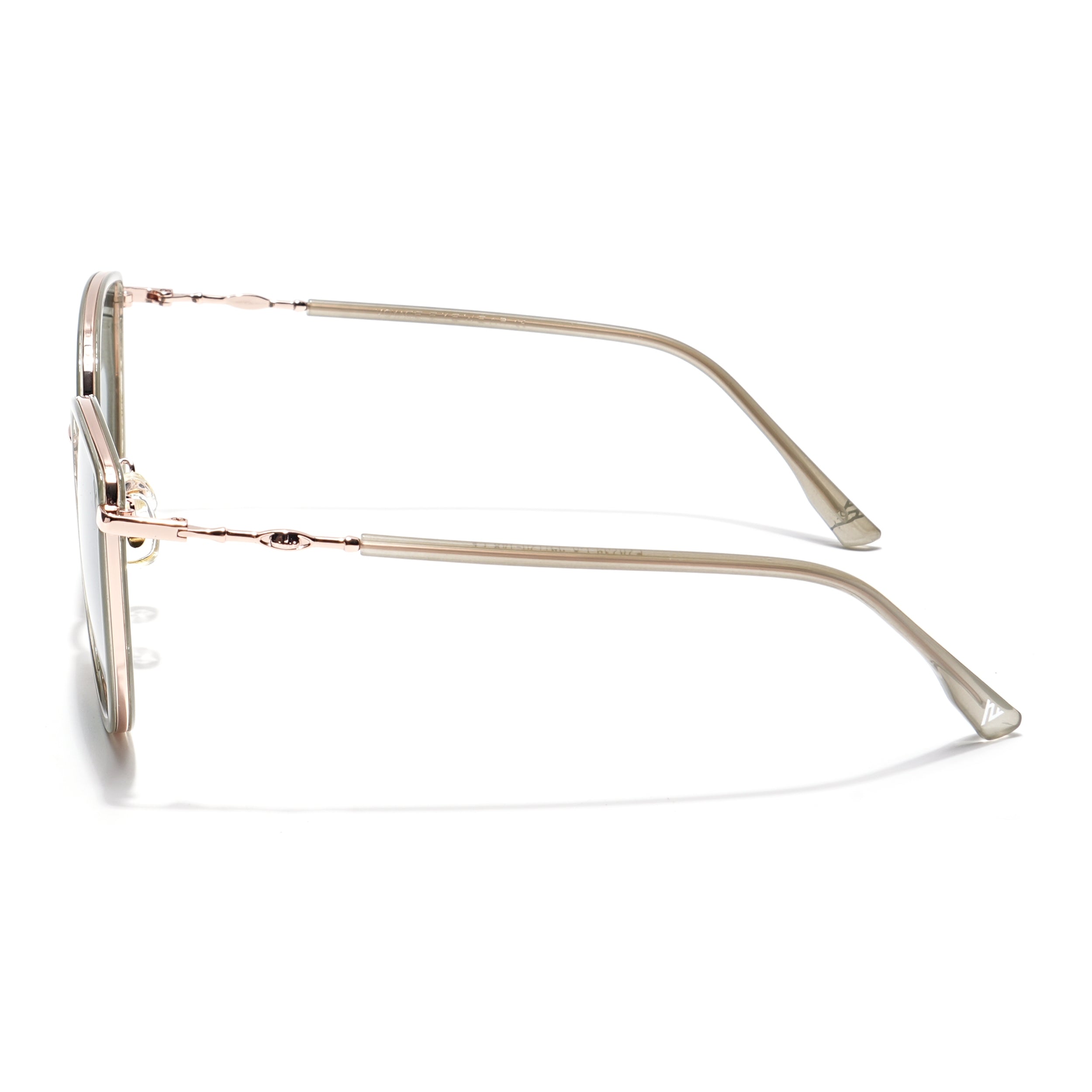 Voyage Select Cateye Sunglasses (Olive Lens | Golden & Nude Frame - SLPMG6248)