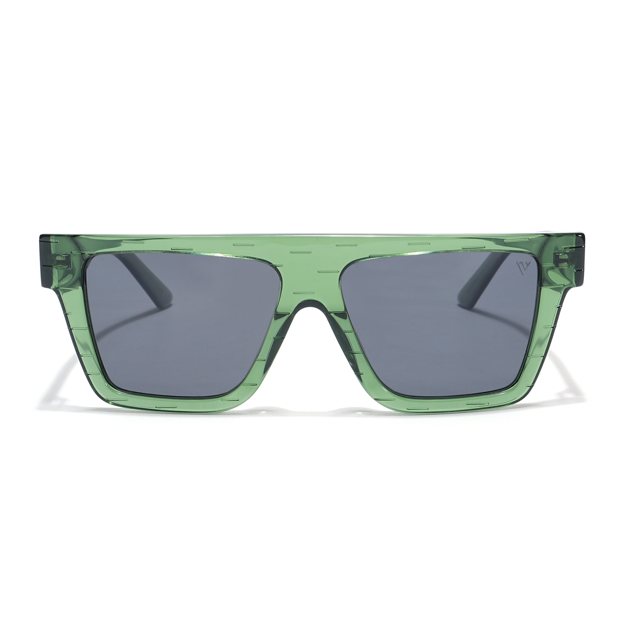 Voyage Select Wayfarer Sunglasses (Black Lens | Green Frame - SLPMG5866)