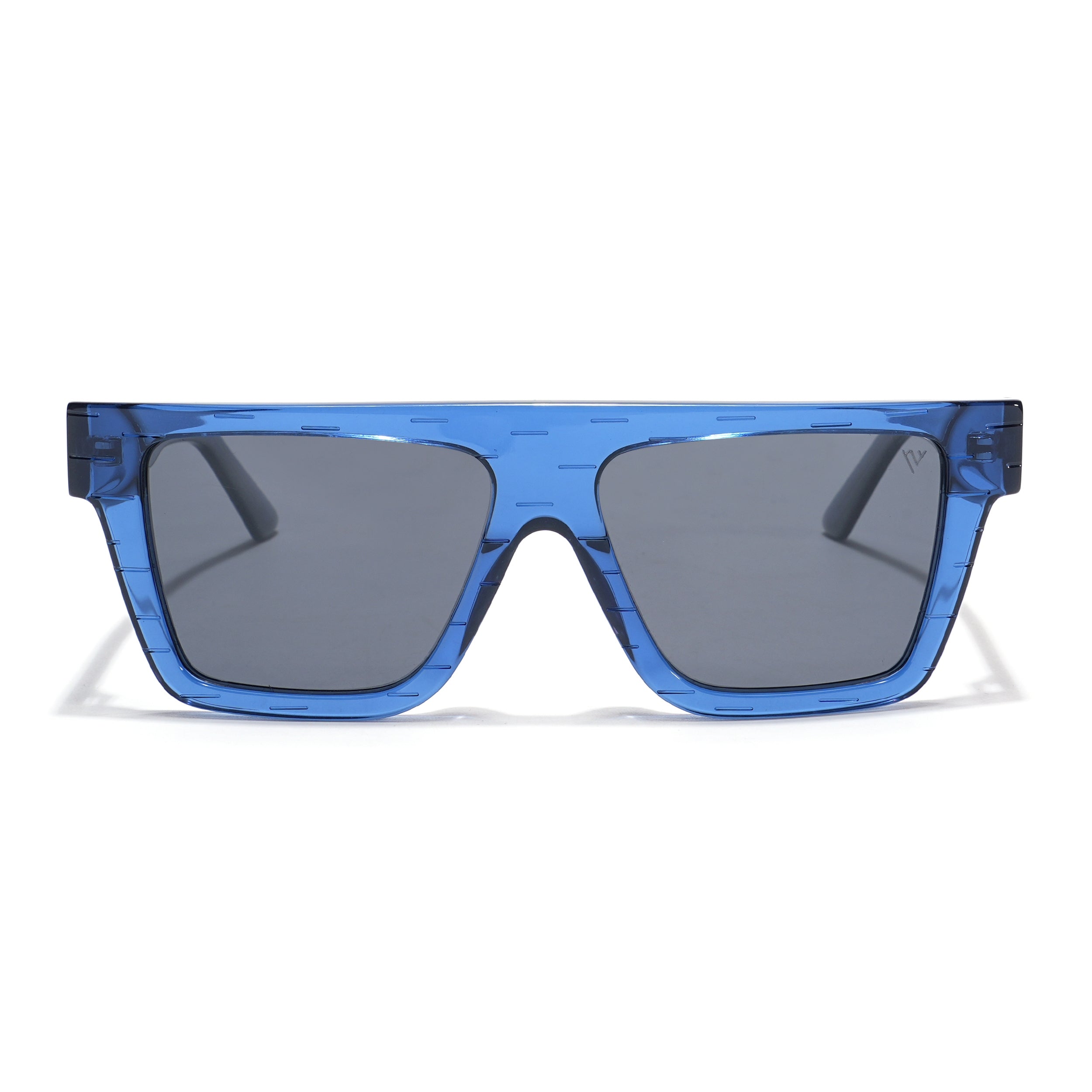 Voyage Select Wayfarer Sunglasses (Black Lens | Blue Frame - SLPMG5868)