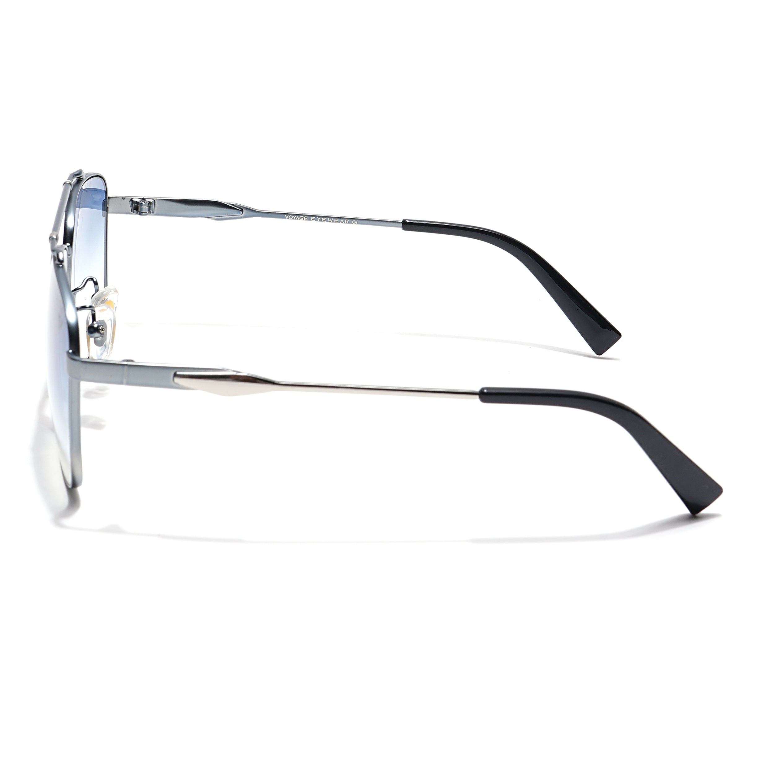 Wayfarer Sunglasses (Grey & Clear Lens | Grey Frame - MG6040)