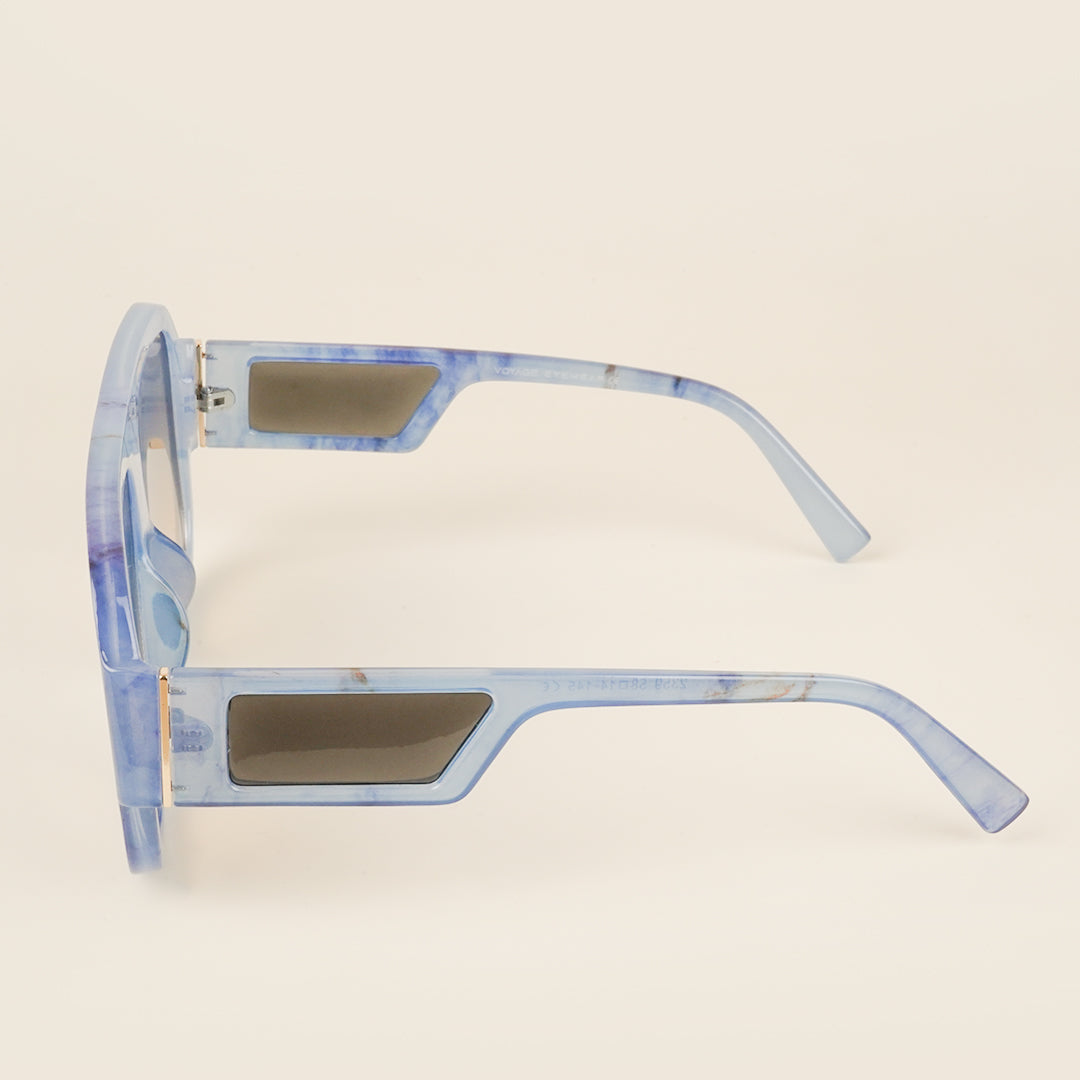 Voyage Blue & Brown Wayfarer Sunglasses for Men & Women (2359MG4103)