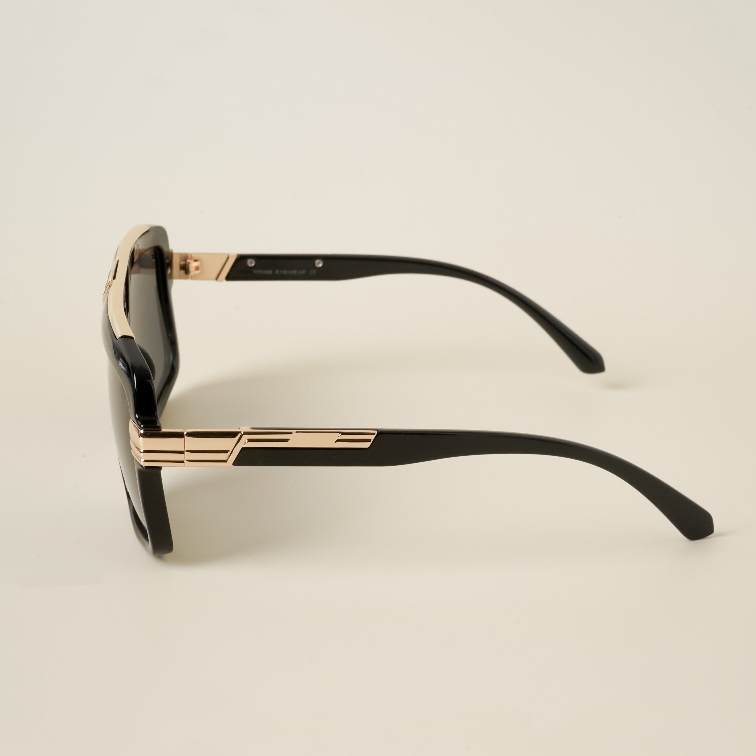 Voyage Black Over Size Sunglasses for Women - MG4763