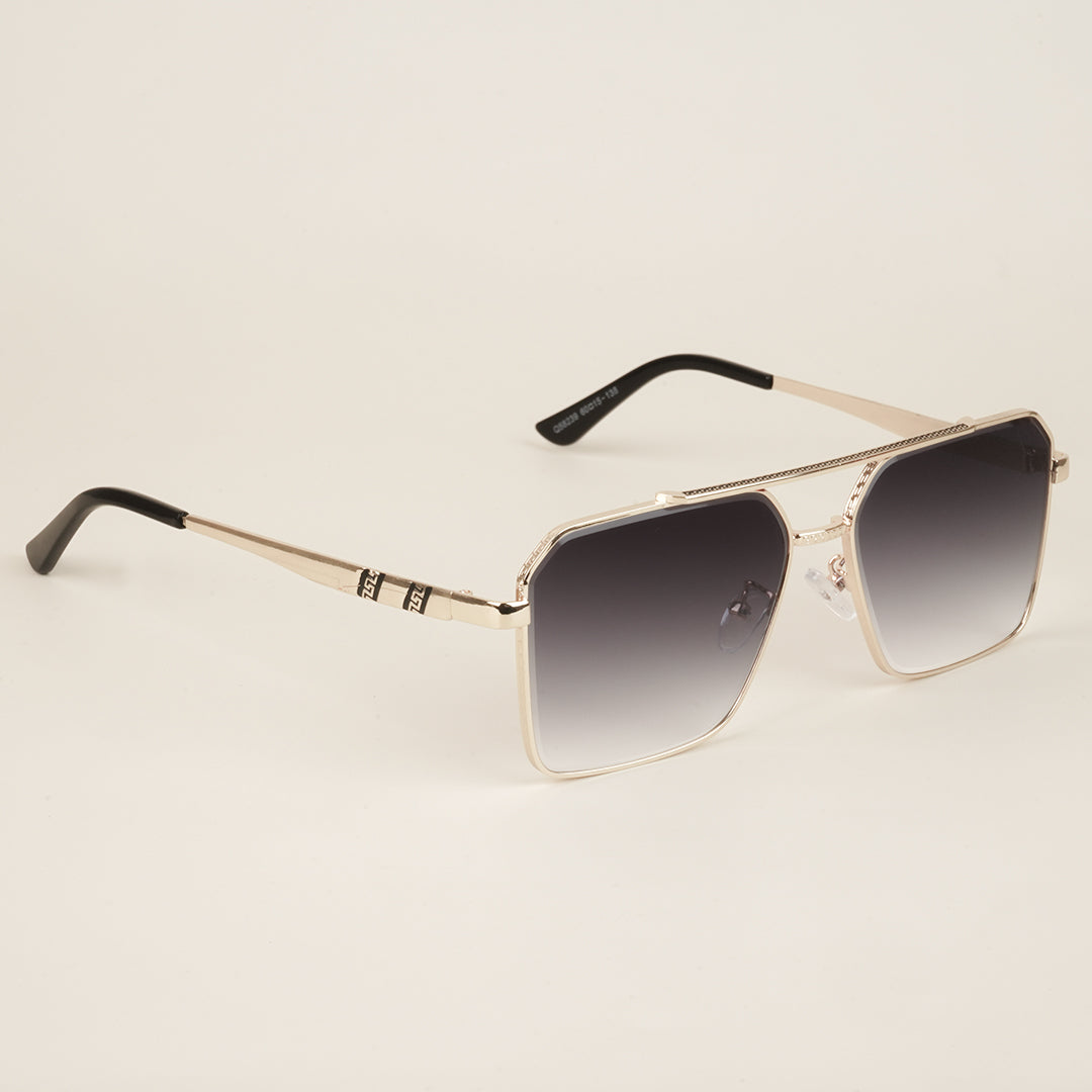 Voyage Grey Wayfarer Sunglasses for Men & Women - MG4168