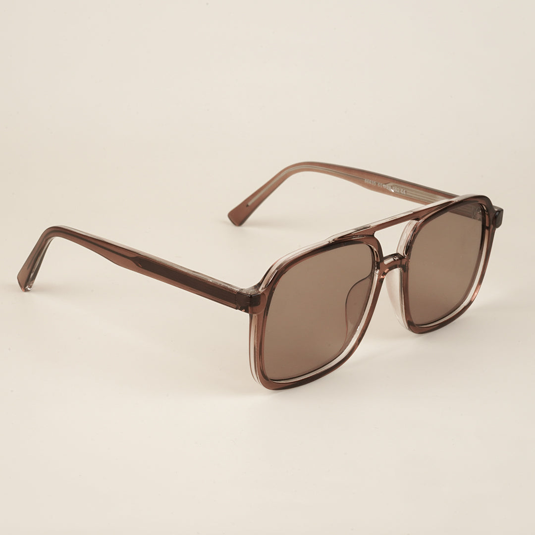 Voyage Brown Wayfarer Sunglasses for Men & Women (86635MG4151)