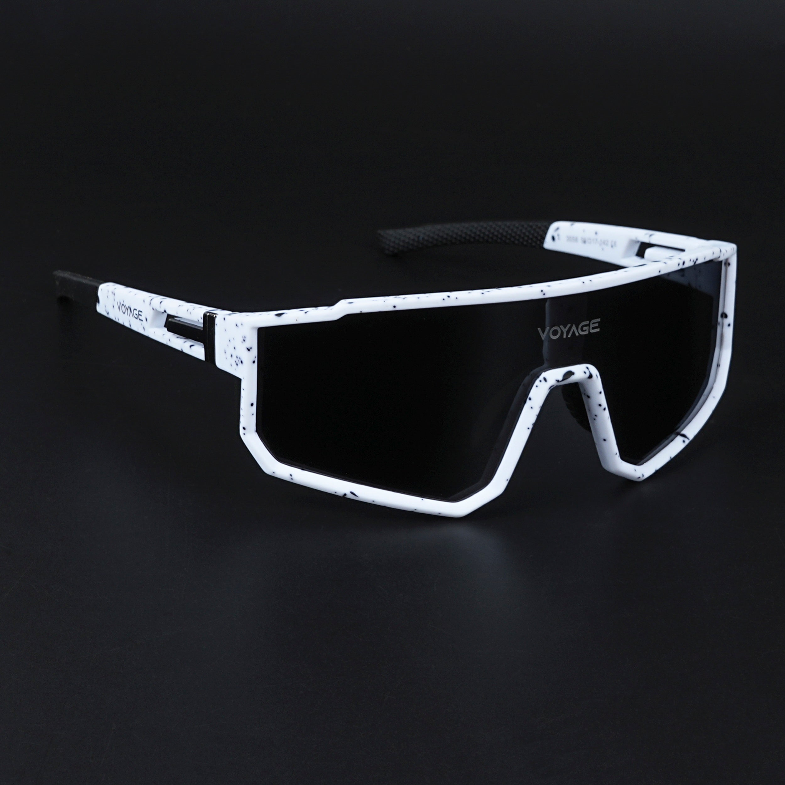Drift Sunglasses (Black Lens | White Frame - PMG6054)