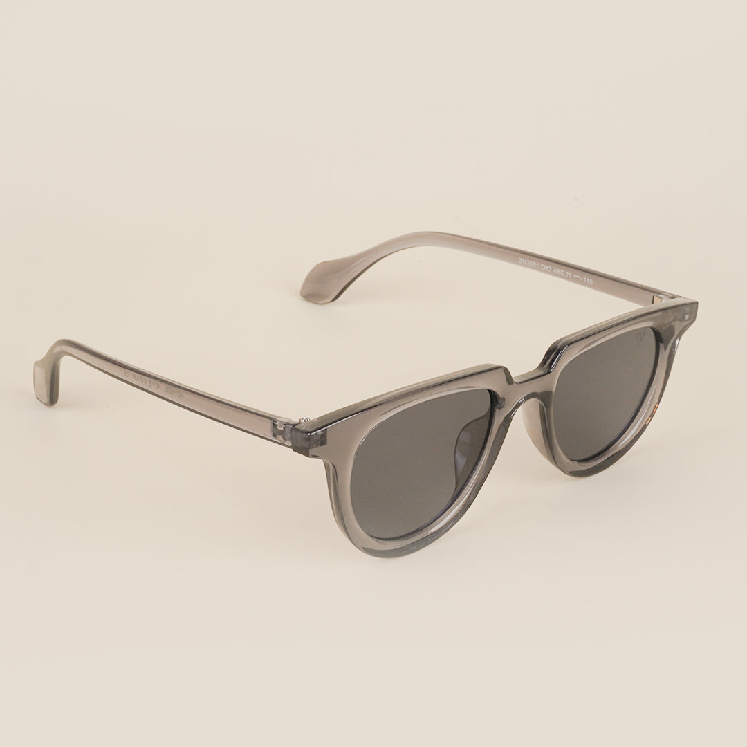 Voyage Grey Oval Sunglasses for Men & Women (3681MG4093)