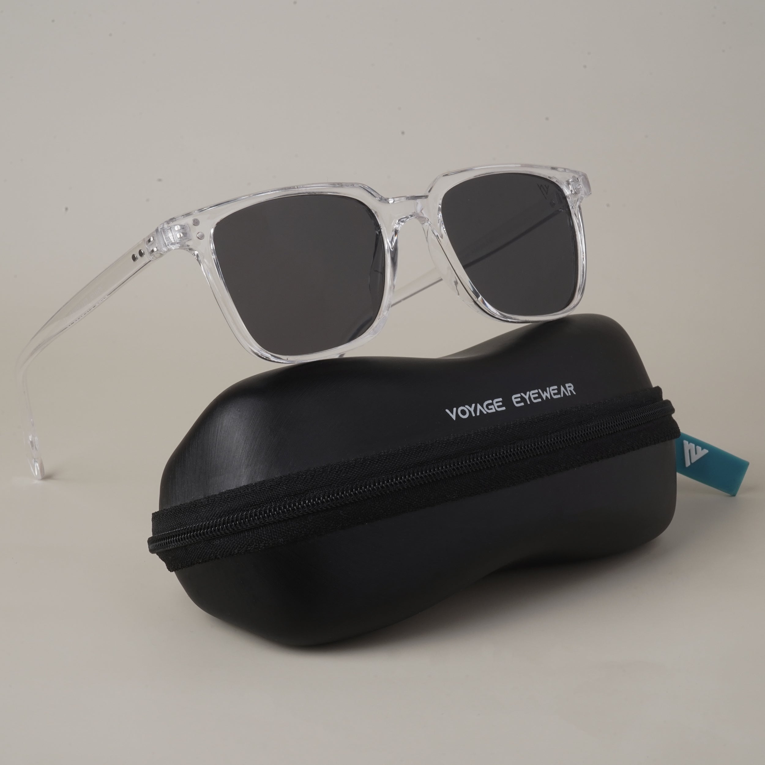 Voyage Black Wayfarer Sunglasses MG3730