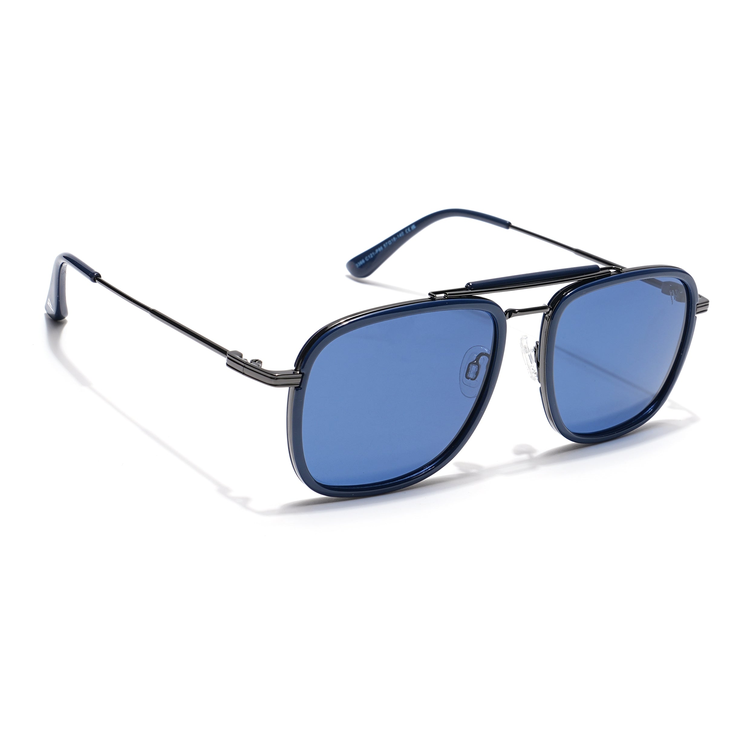 Voyage Select Wayfarer Sunglasses (Blue Lens | Navy Blue & Grey Frame - SLPMG6257)