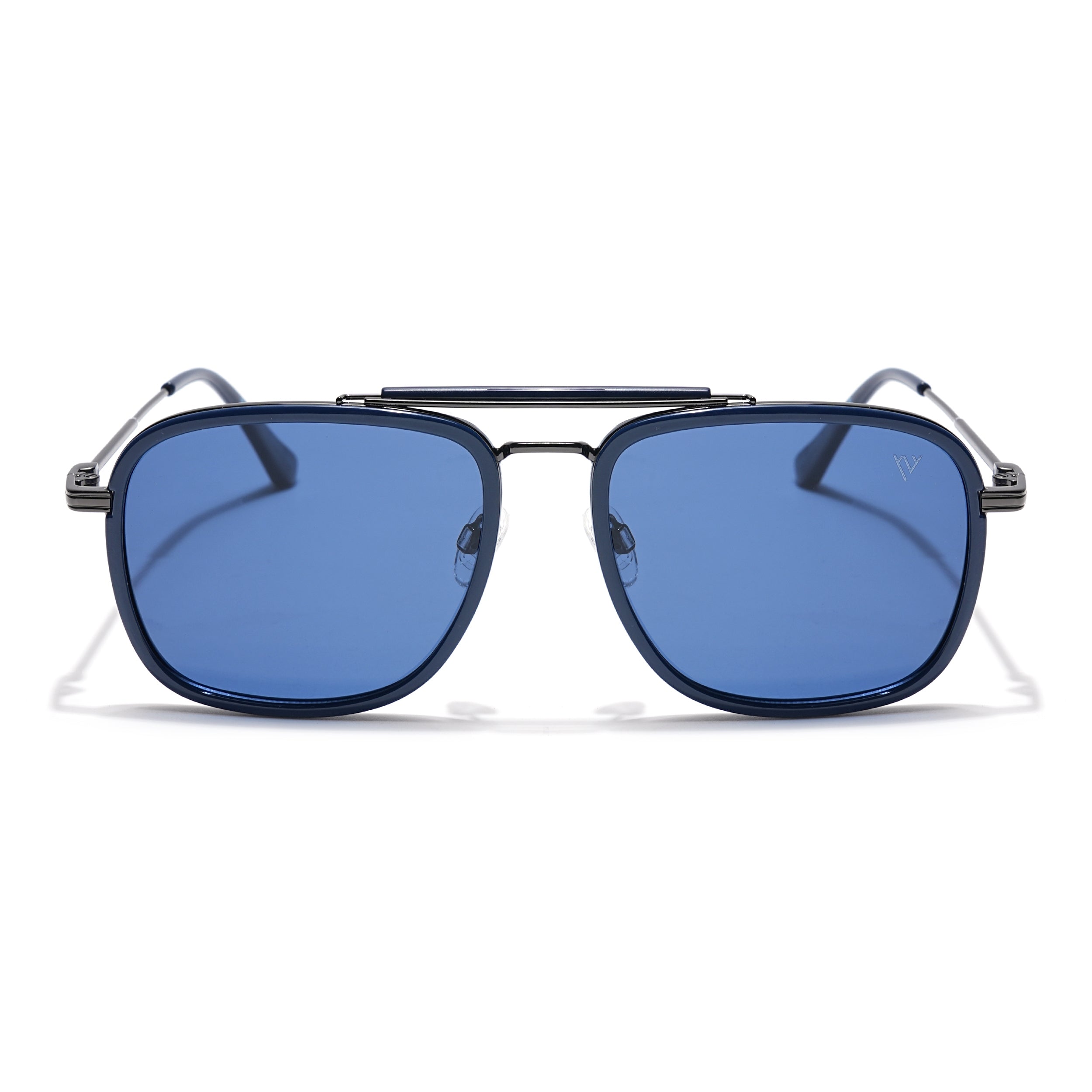 Voyage Select Wayfarer Sunglasses (Blue Lens | Navy Blue & Grey Frame - SLPMG6257)