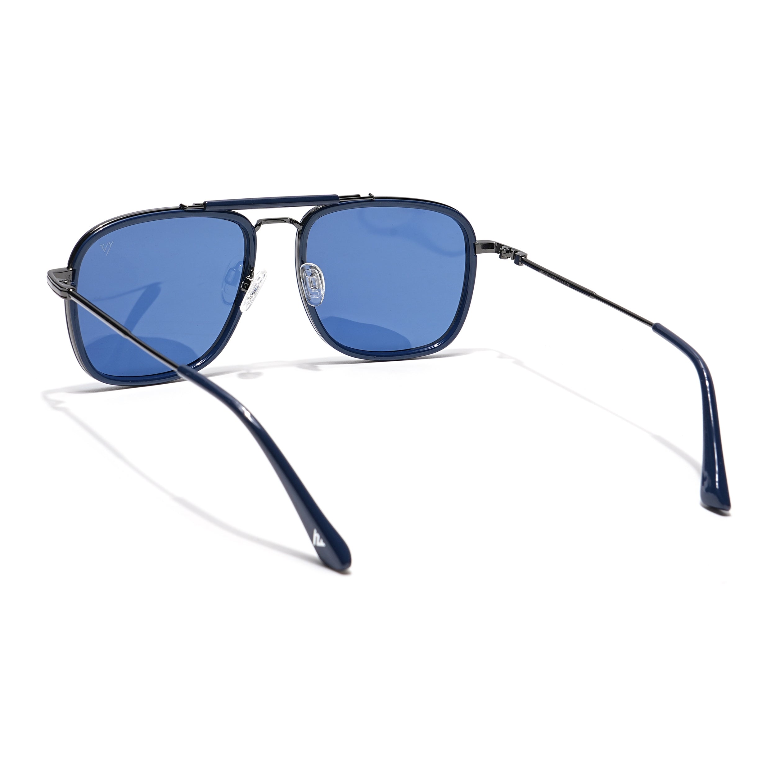Voyage Select Wayfarer Sunglasses (Blue Lens | Navy Blue & Grey Frame - SLPMG6257)