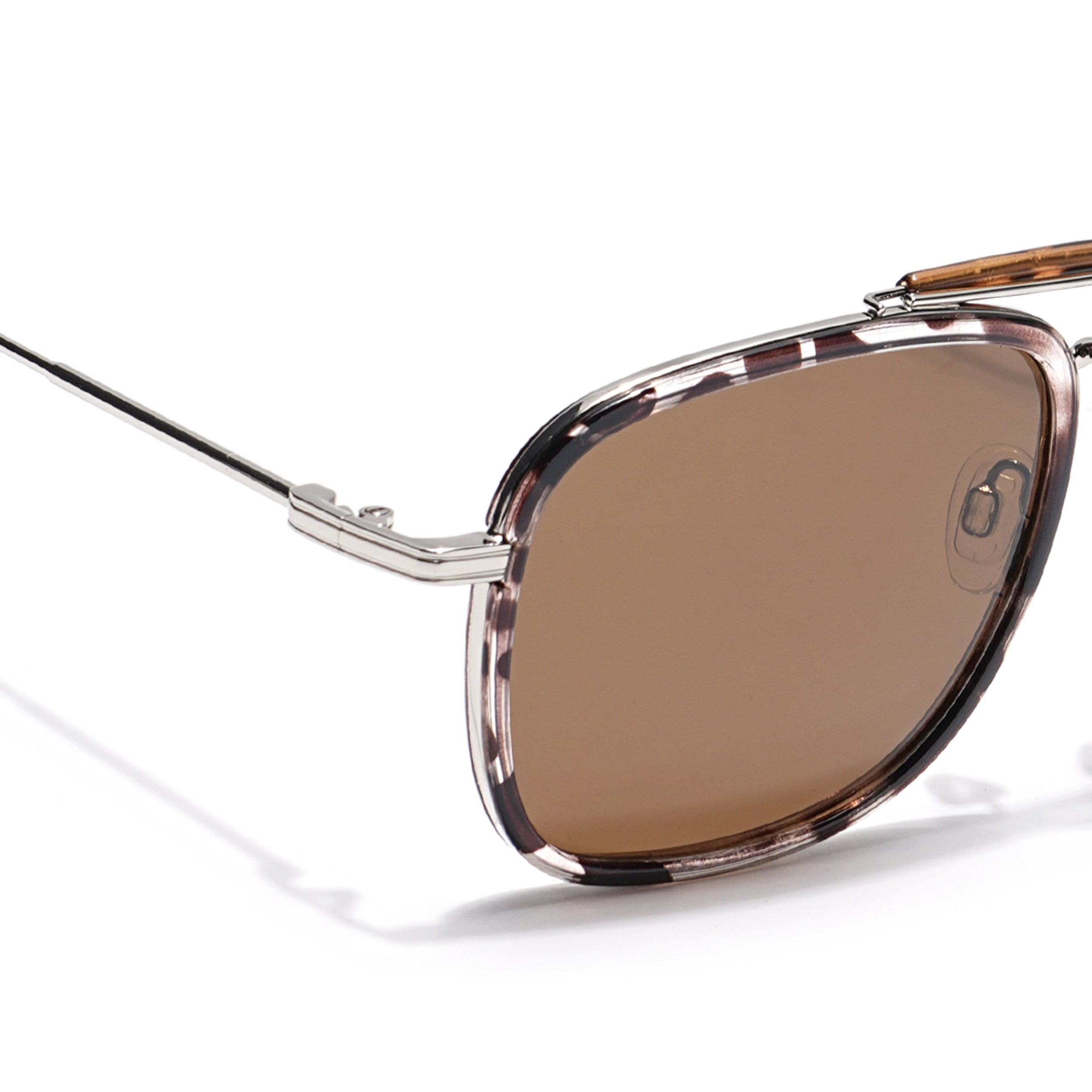 Voyage Select Wayfarer Sunglasses (Brown Lens | Demi Brown & Transparent Frame - SLPMG6260)
