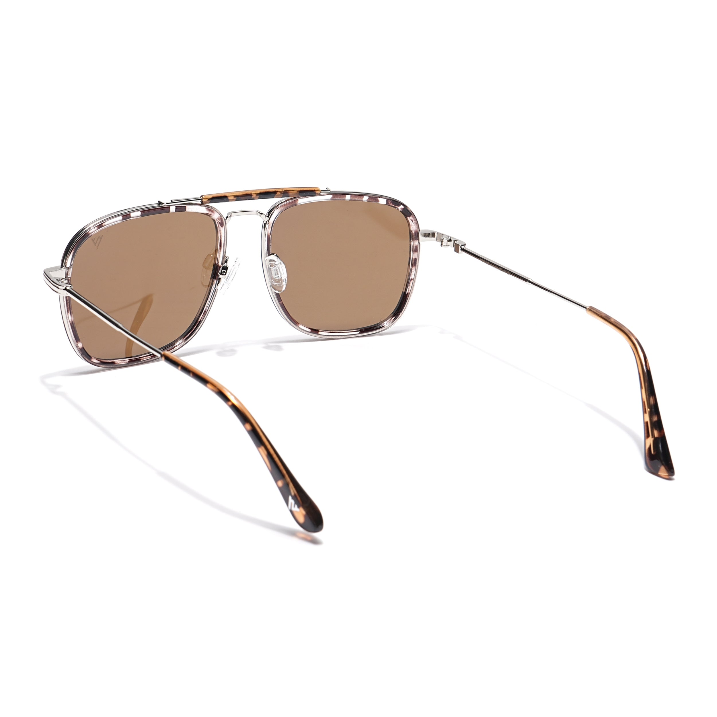 Voyage Select Wayfarer Sunglasses (Brown Lens | Demi Brown & Transparent Frame - SLPMG6260)