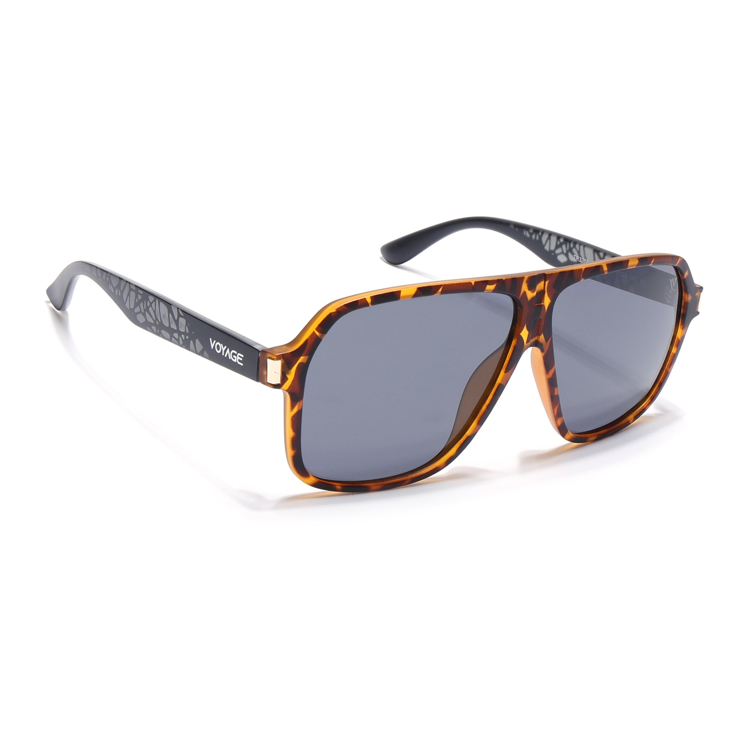 Wayfarer Demi Brown Polarized Sunglasses - PMG4827