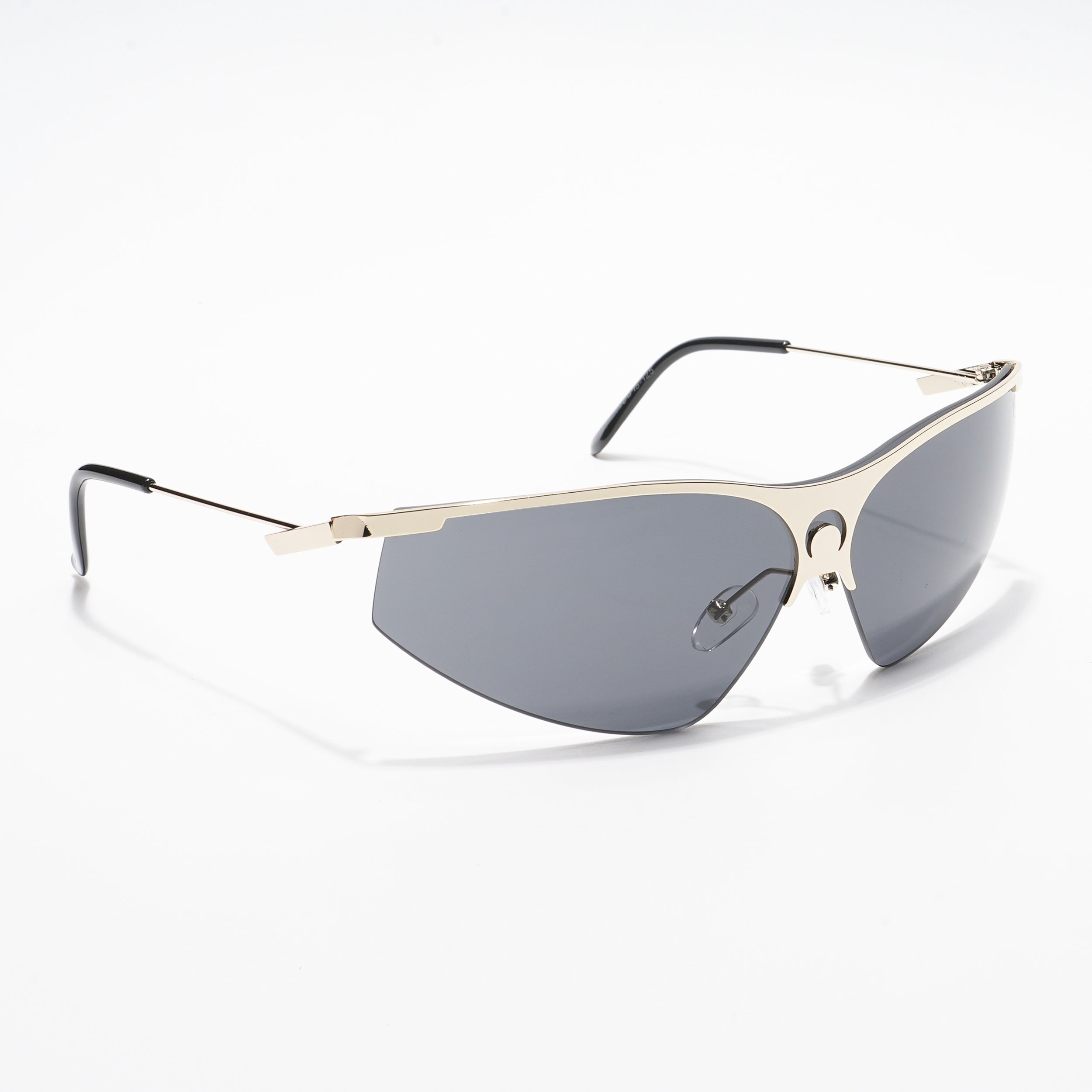 Warp | Black Wrap-Around Sunglasses - MG4219