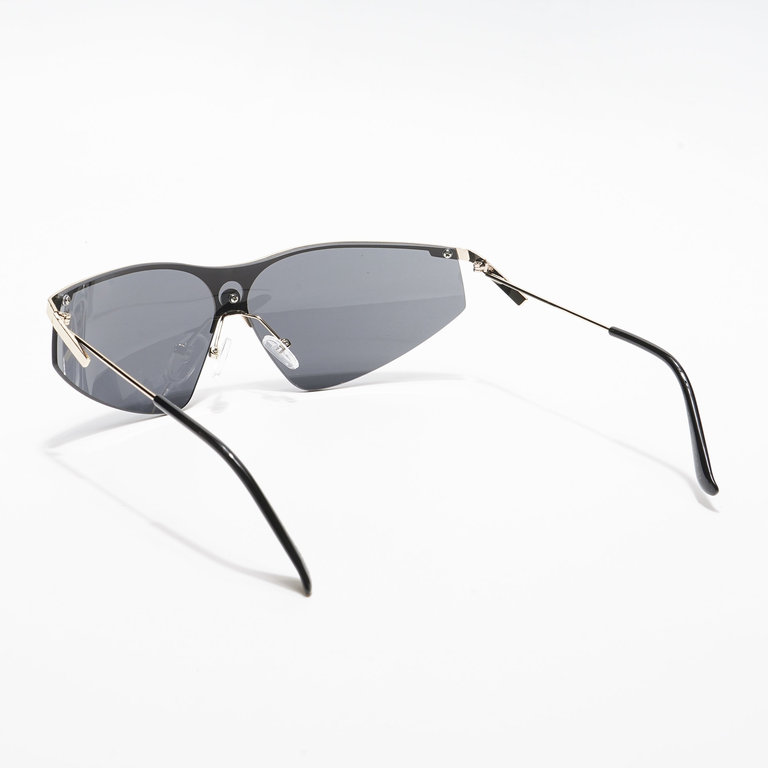 Warp | Black Wrap-Around Sunglasses - MG4219
