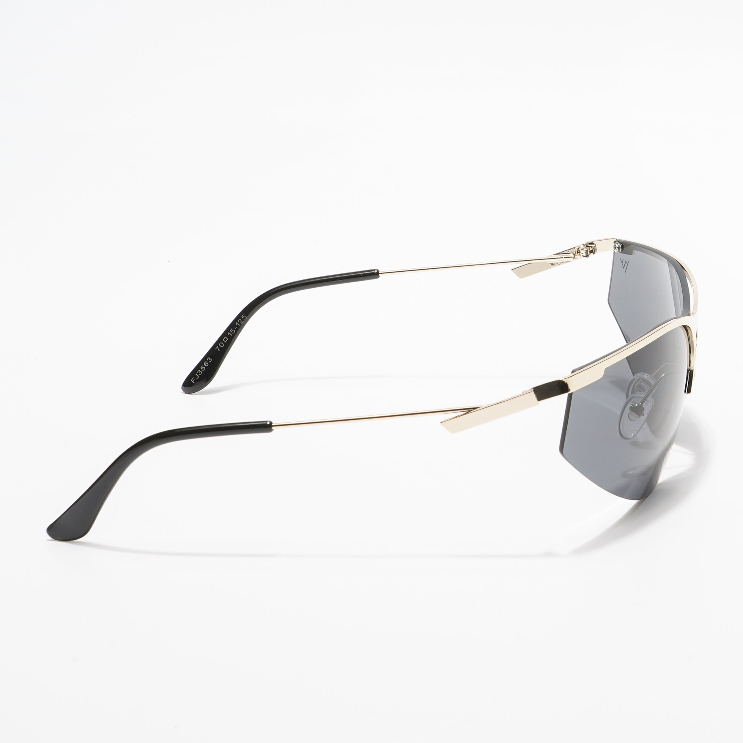 Warp | Black Wrap-Around Sunglasses - MG4219