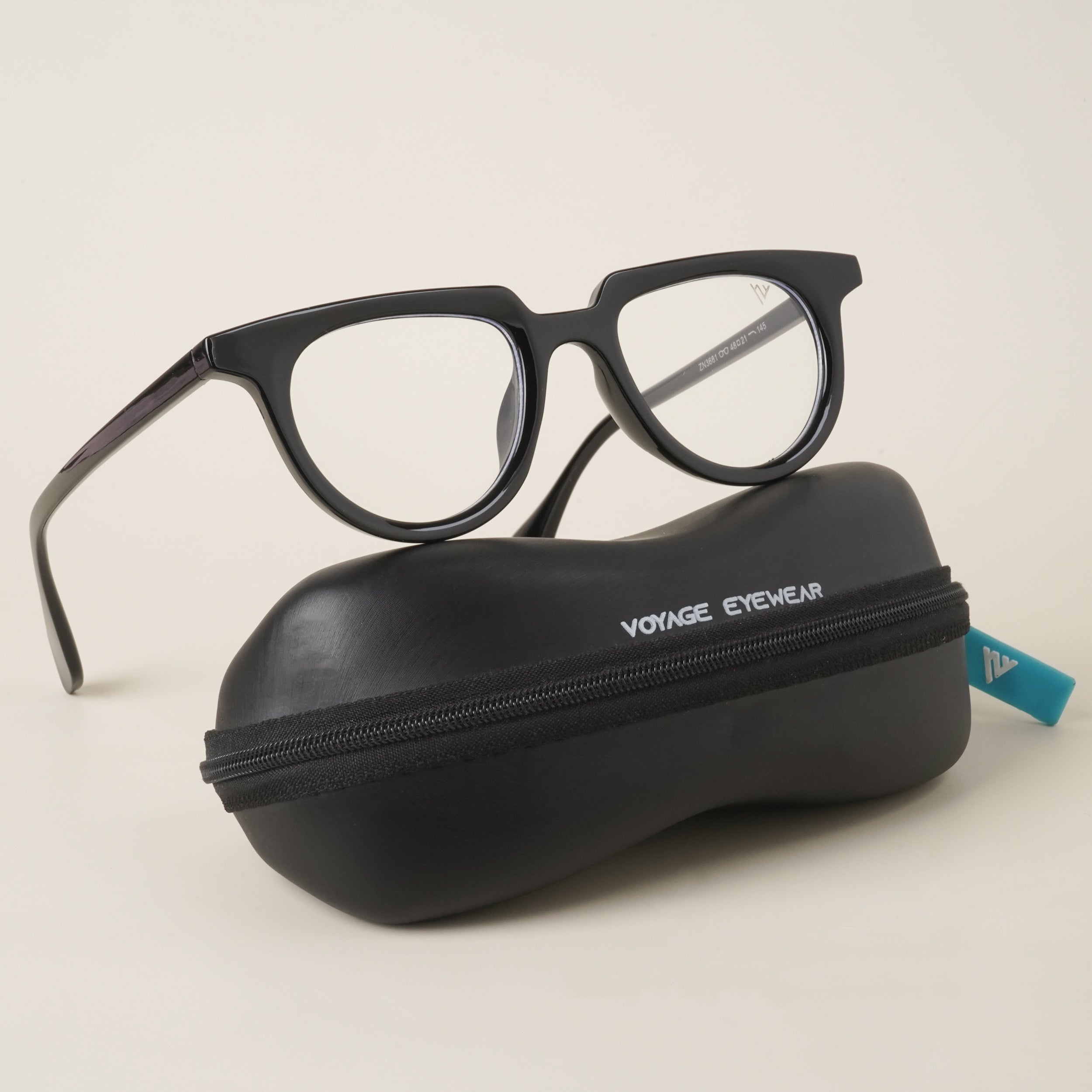 Voyage Clear Oval Sunglasses for Men & Women (3681MG4091)