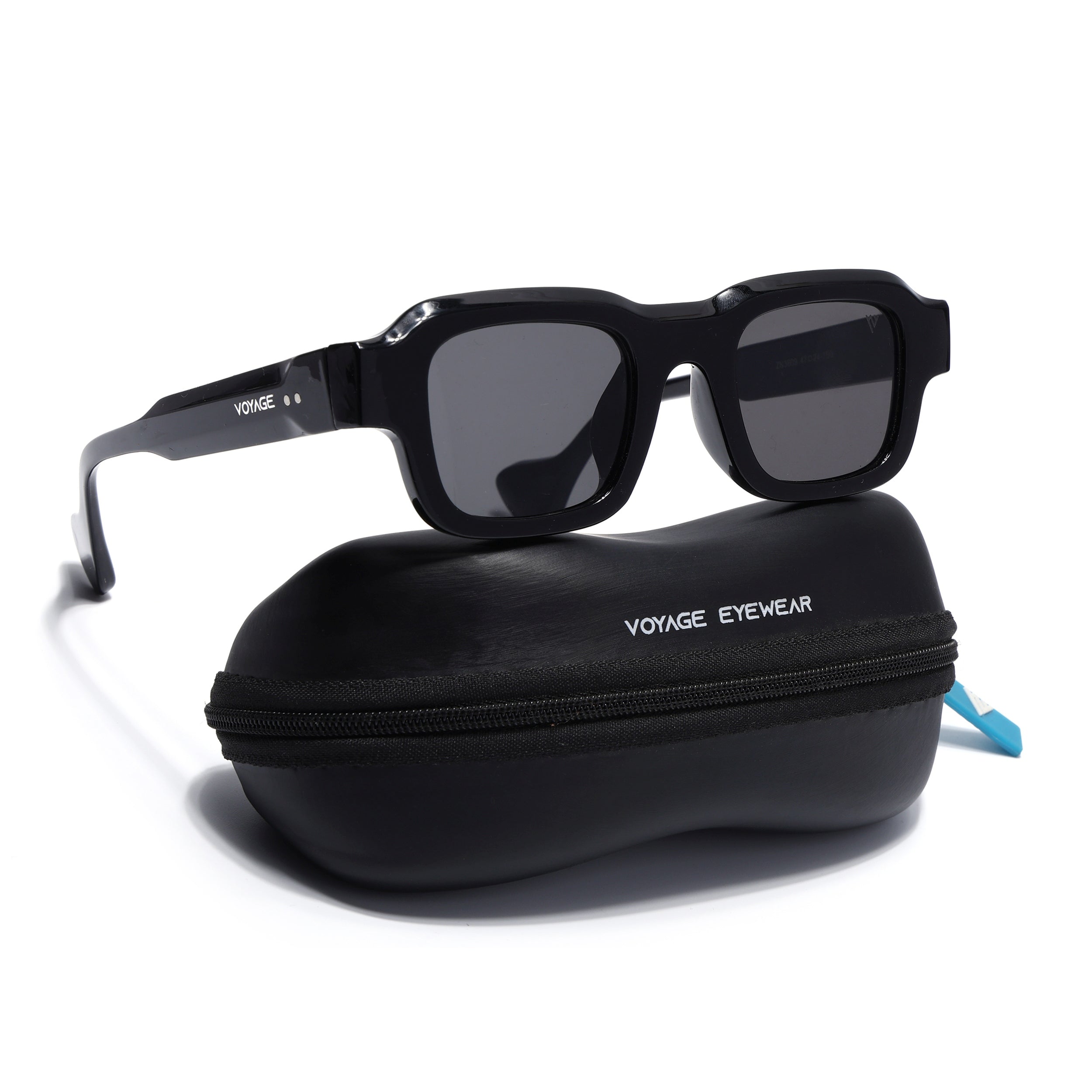 Noir | Black Square Sunglasses for Men & Women | MG7155