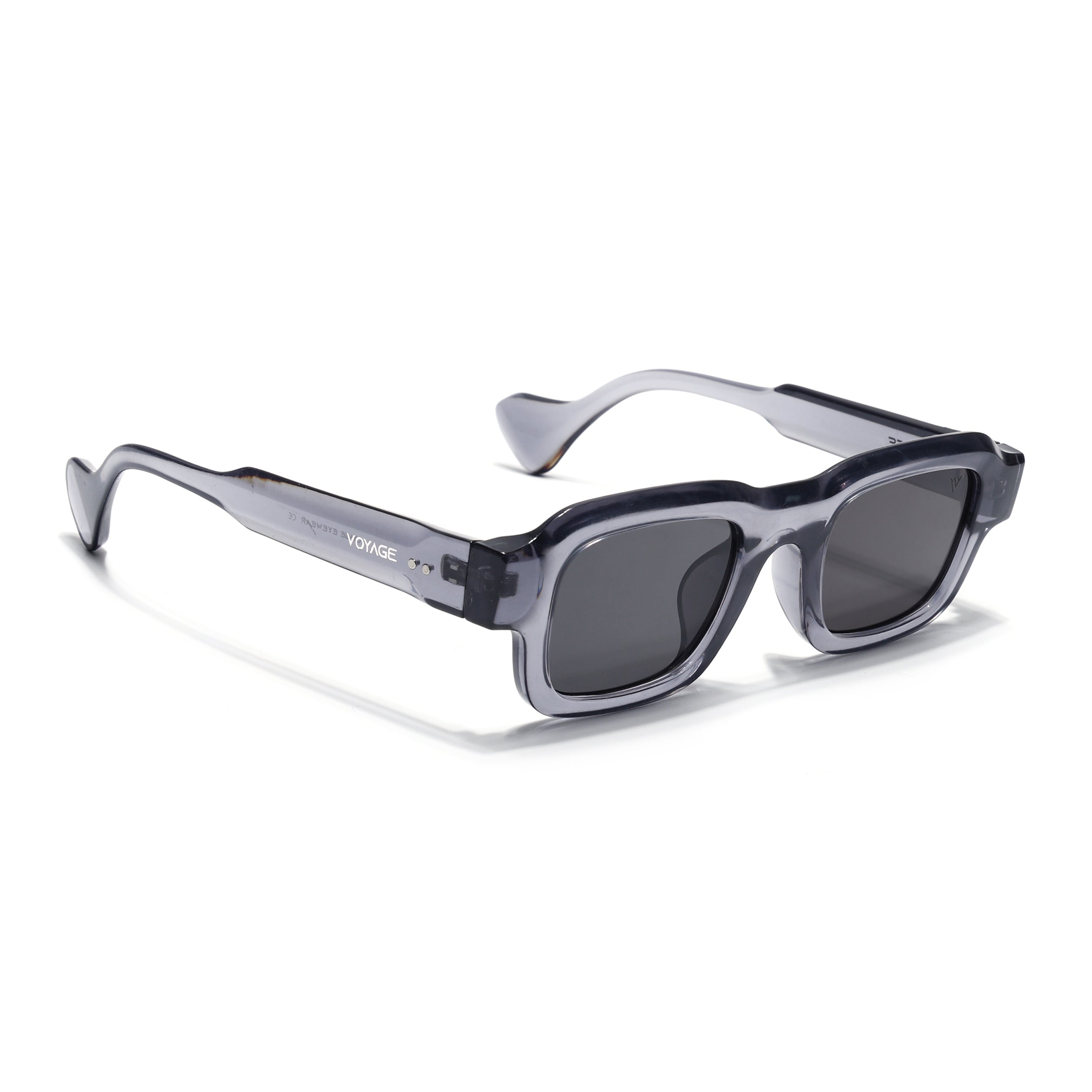 Noir | Grey Square Sunglasses for Men & Women | MG7156
