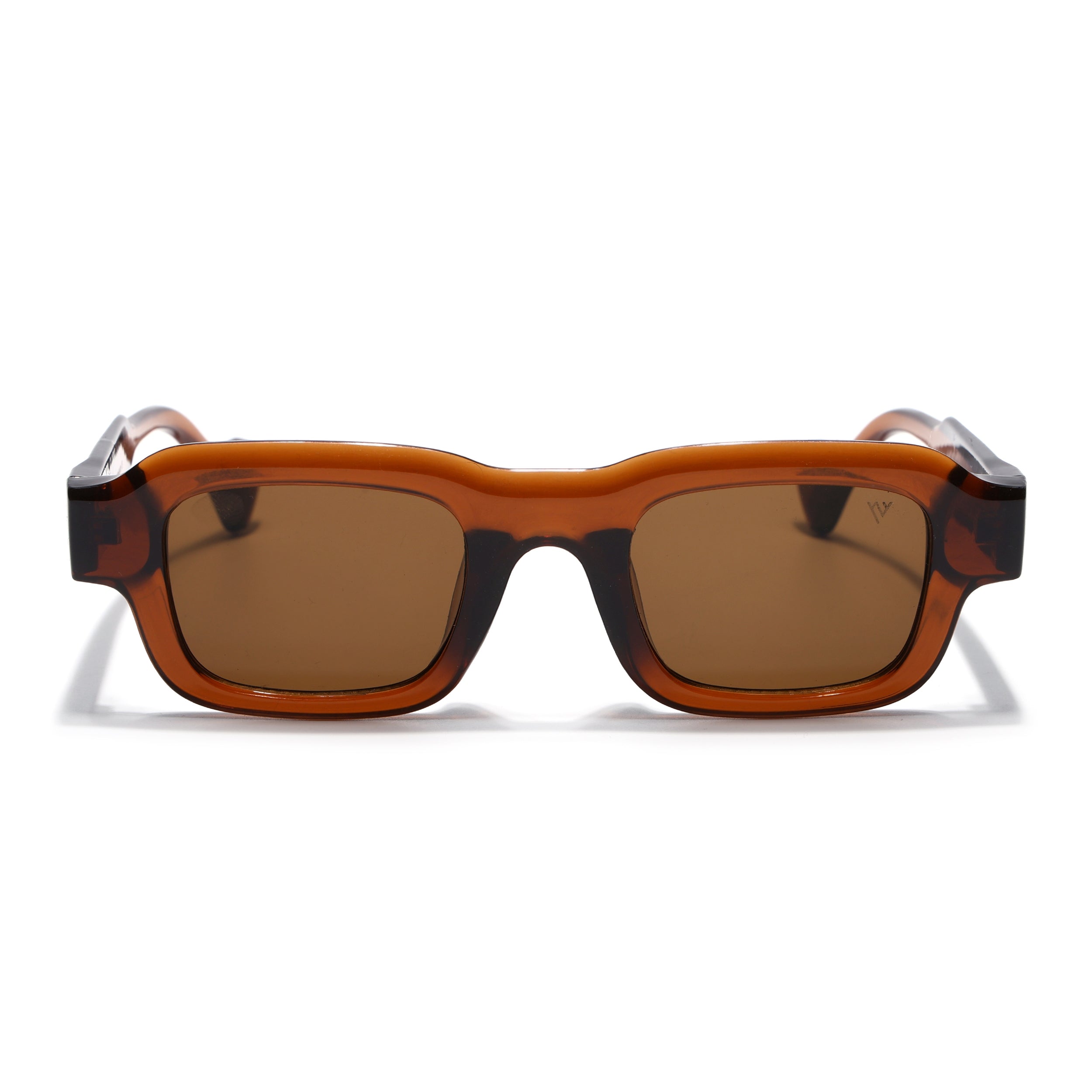 Noir | Brown Square Sunglasses for Men & Women | MG7157