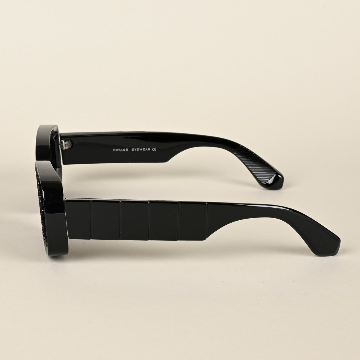 Voyage Black Oval Sunglasses for Women (3913MG4359)