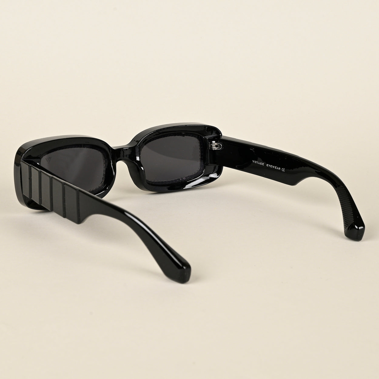 Voyage Black Oval Sunglasses for Women (3913MG4359)