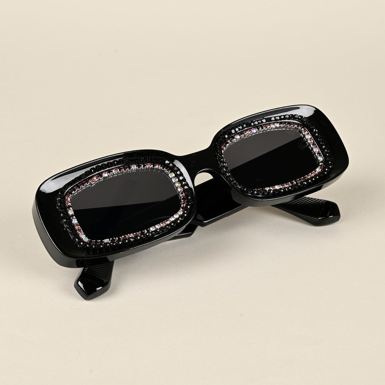 Voyage Black Oval Sunglasses for Women (3913MG4359)