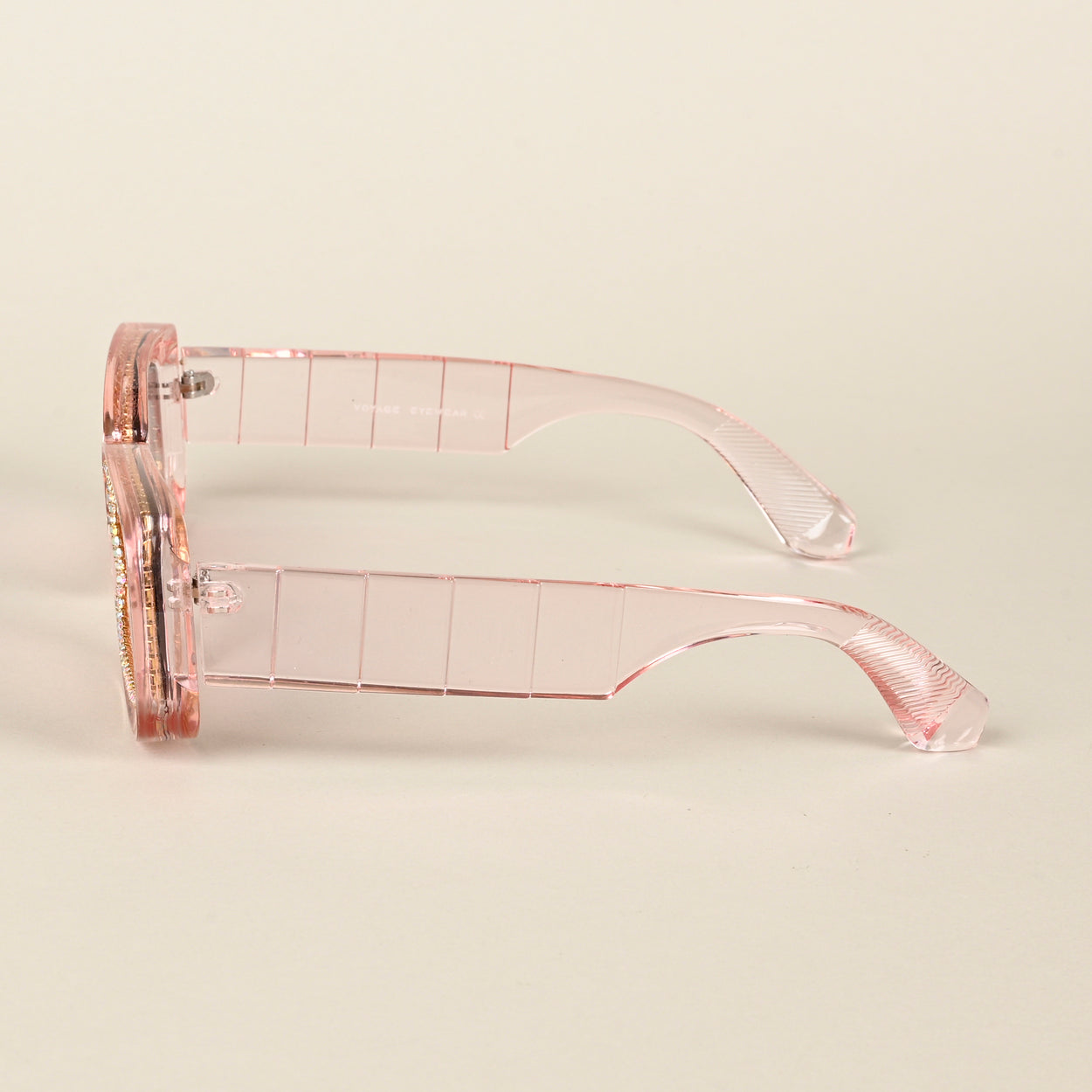 Voyage Purple & Pink Oval Sunglasses for Women (3913MG4360)