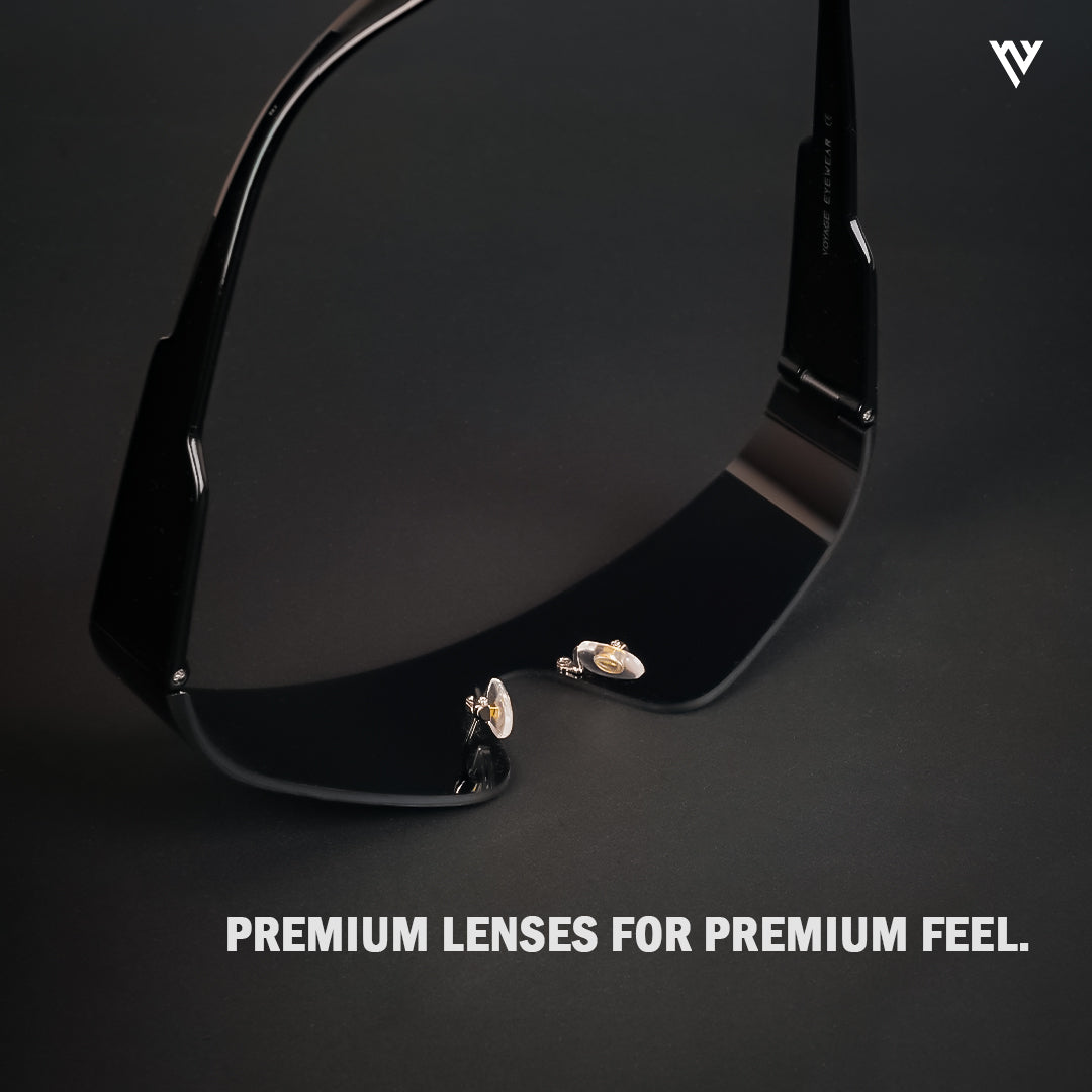 Xylar | Black Polarized Wrap Around Sunglasses - PMG4022