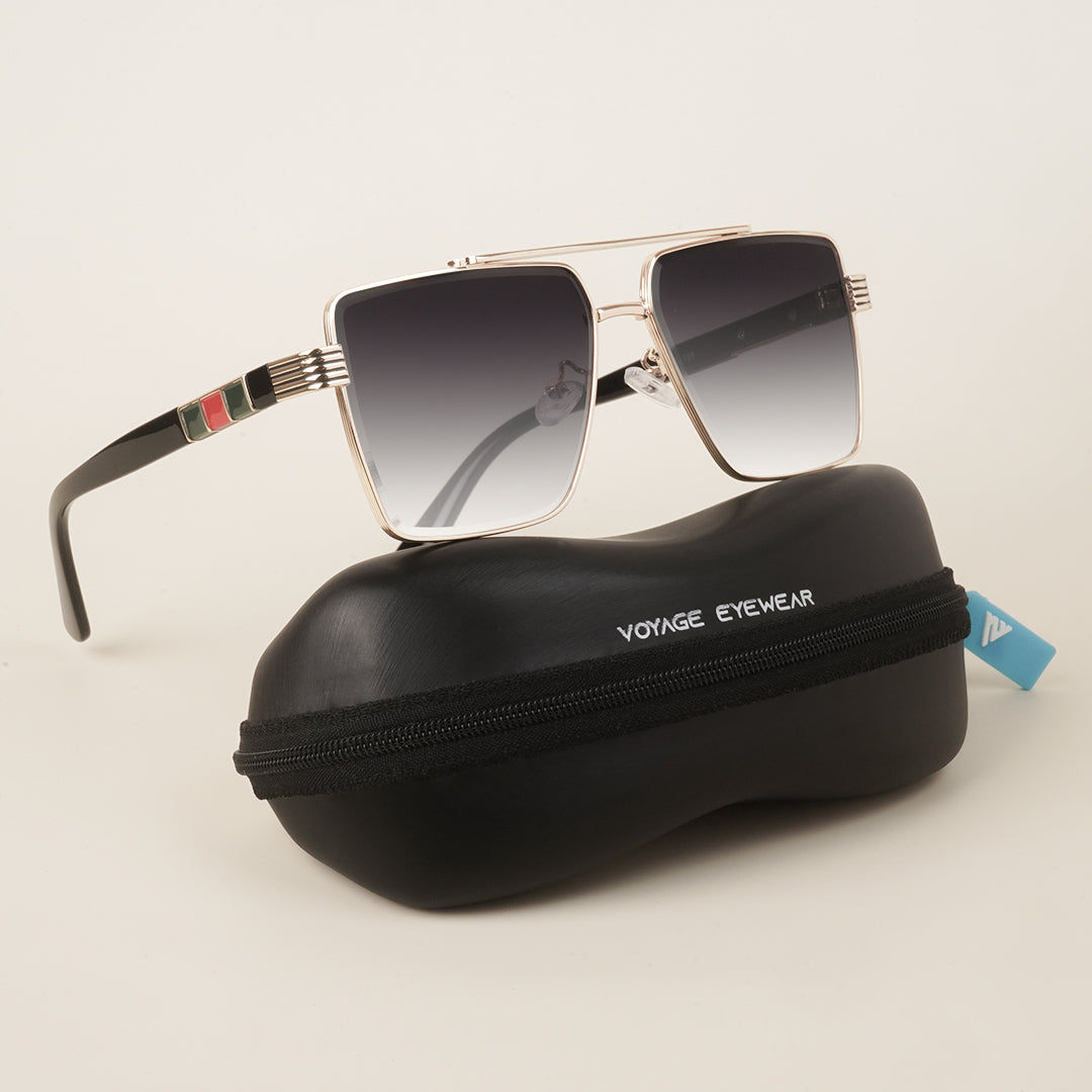 Voyage Grey & Clear Wayfarer Sunglasses for Men & Women (58237MG4177)