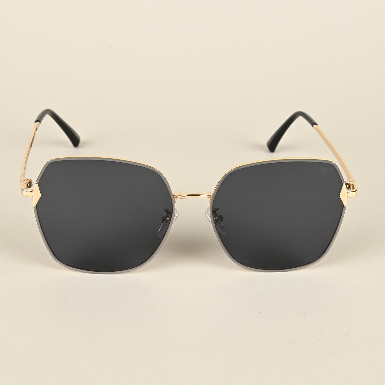 Voyage Black Oversize Sunglasses for Women (444MG4326)