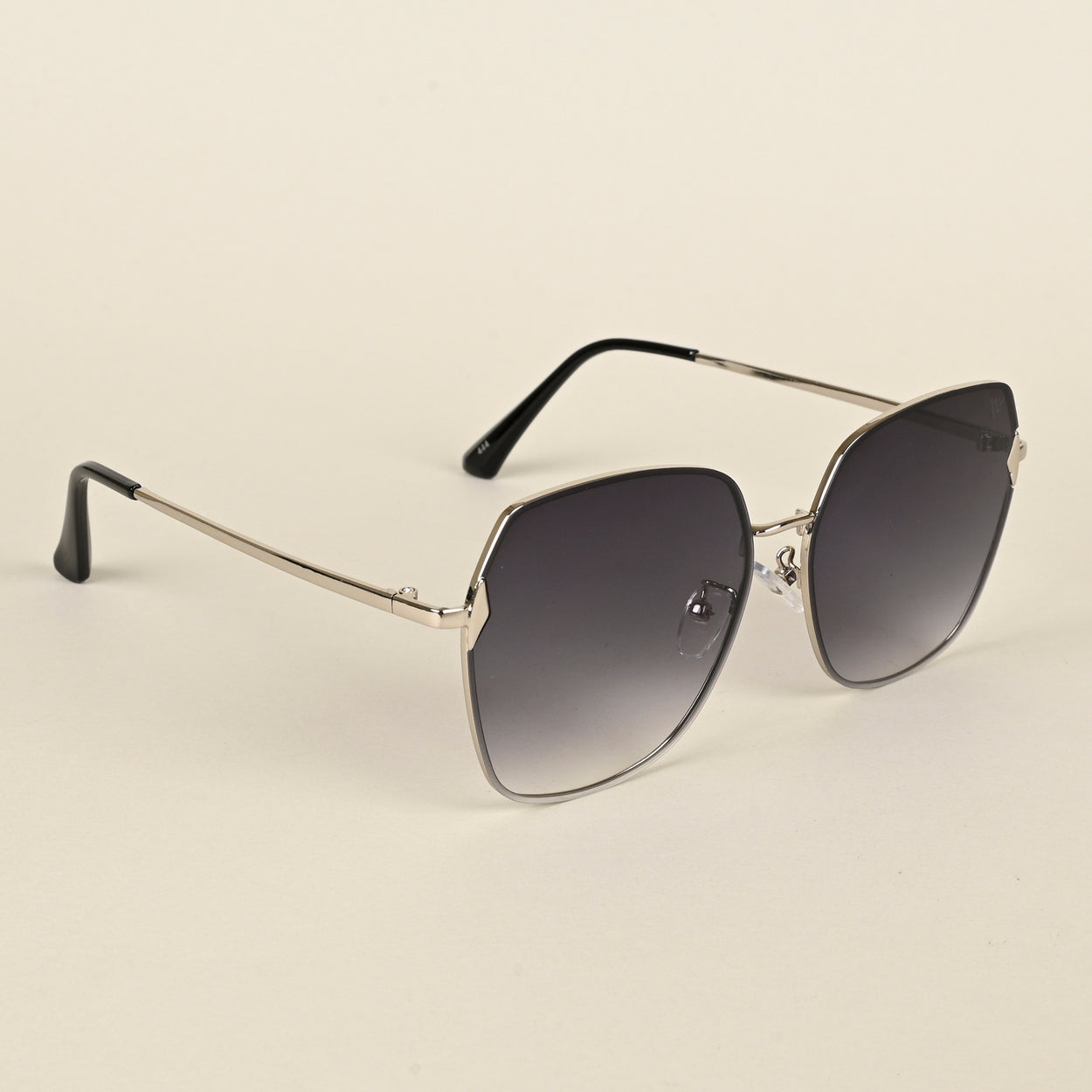 Voyage Grey Oversize Sunglasses for Women (444MG4327)