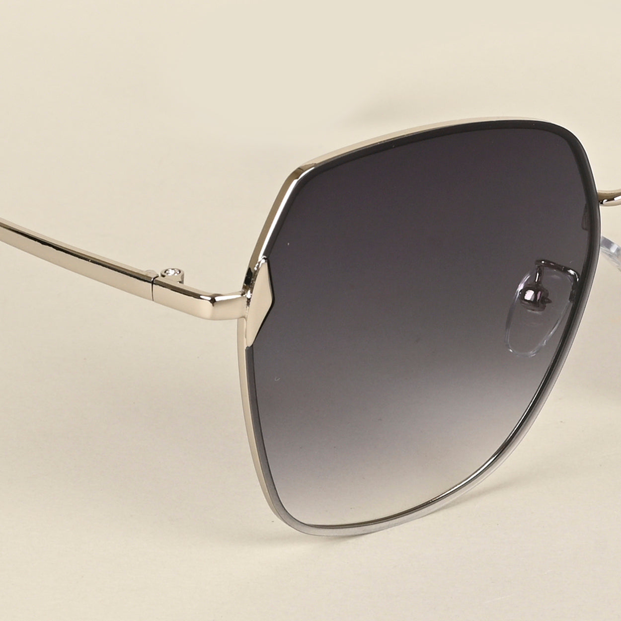 Voyage Grey Oversize Sunglasses for Women (444MG4327)
