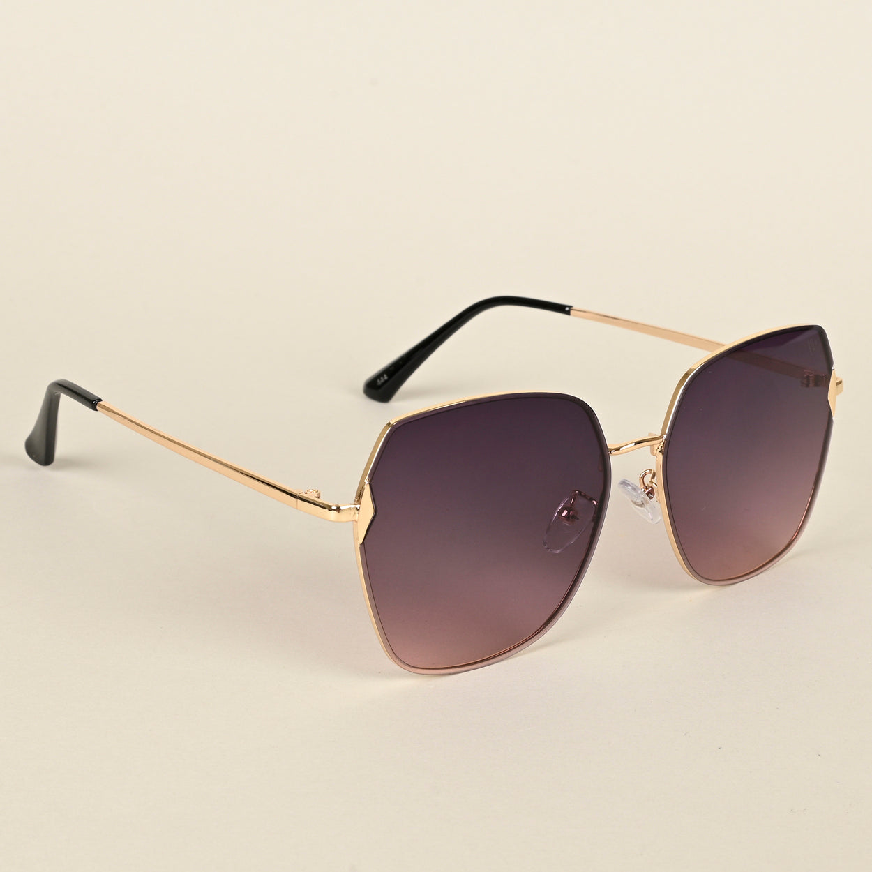Voyage Grey & Pink Oversize Sunglasses for Women (444MG4328)