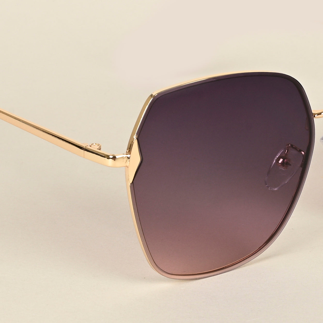 Voyage Grey & Pink Oversize Sunglasses for Women (444MG4328)