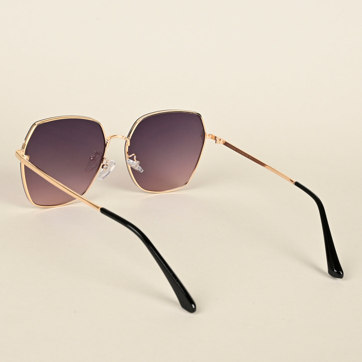 Voyage Grey & Pink Oversize Sunglasses for Women (444MG4328)