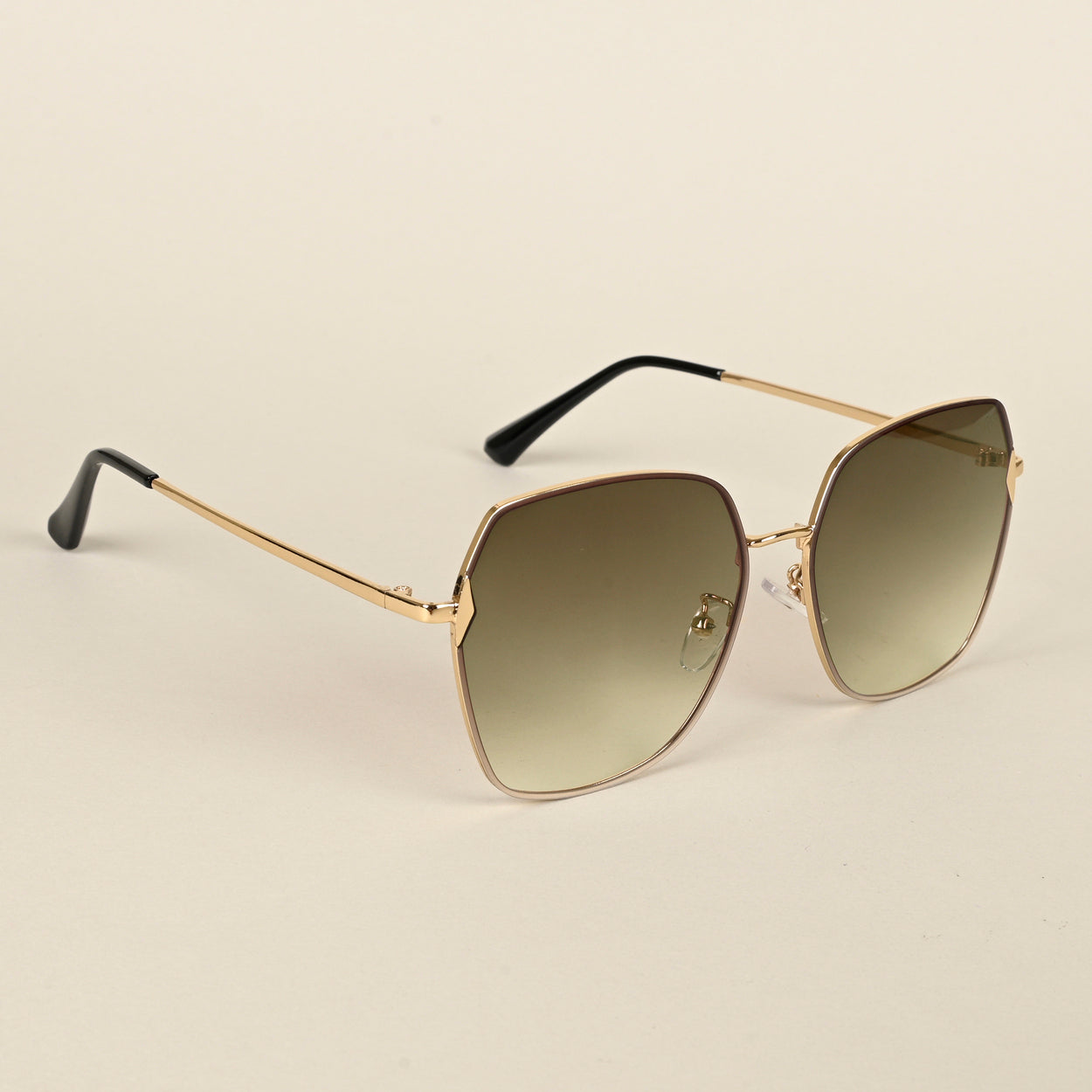 Voyage Green Oversize Sunglasses for Women (444MG4329)