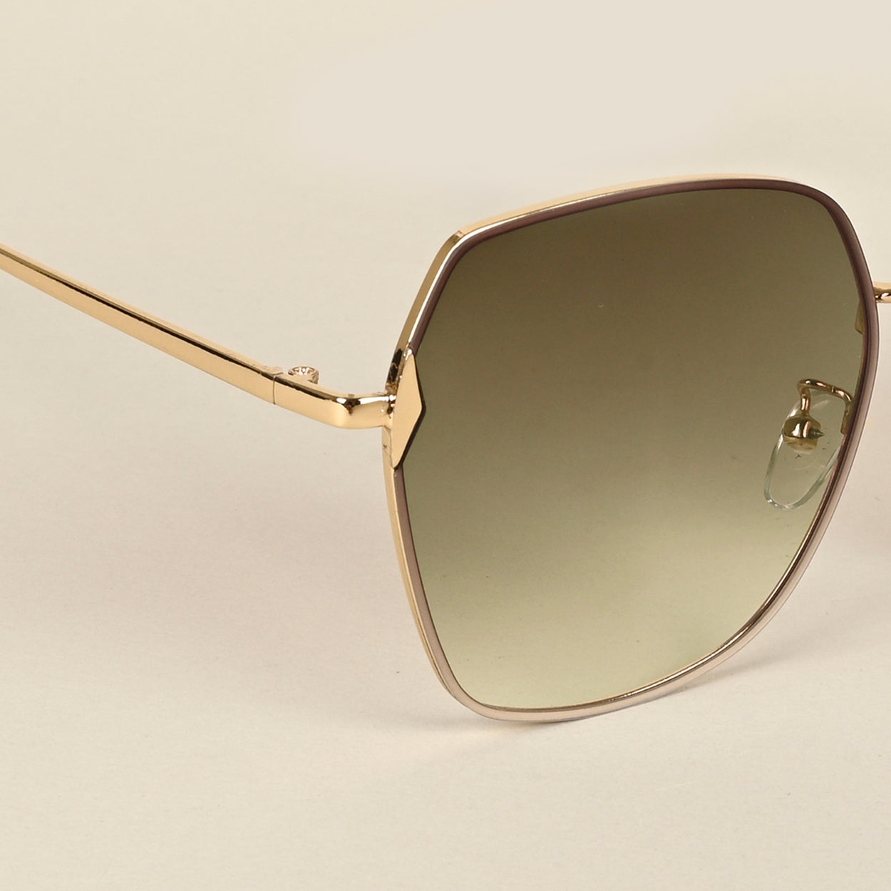 Voyage Green Oversize Sunglasses for Women (444MG4329)