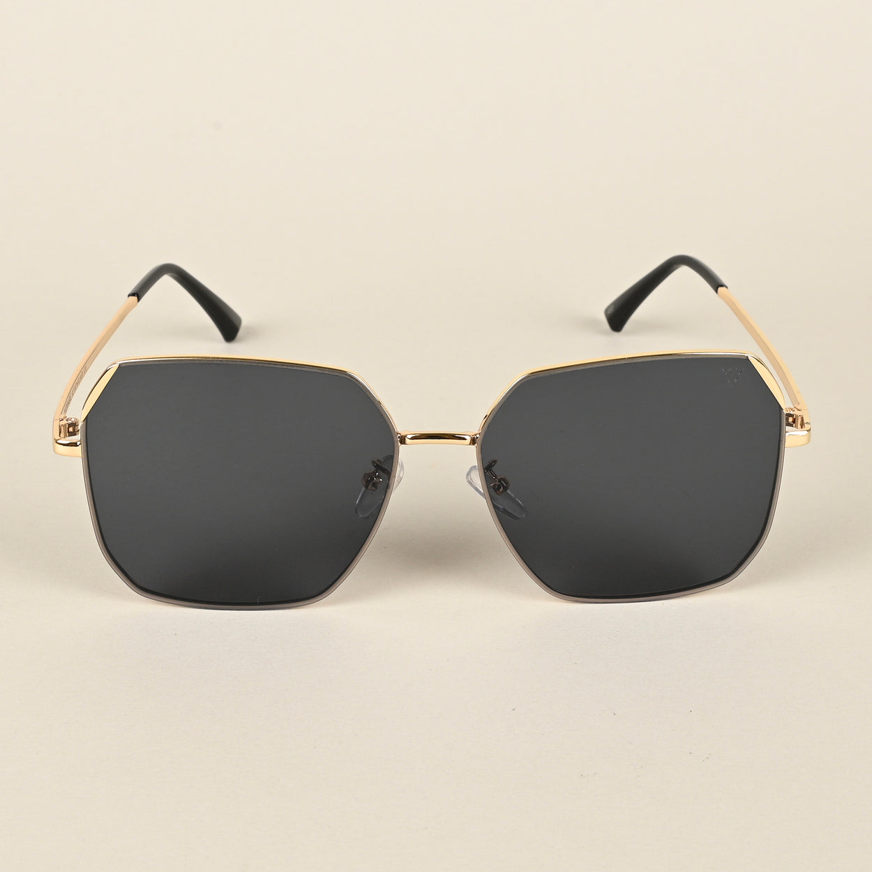Voyage Black Square Sunglasses for Men & Women (450MG4337)