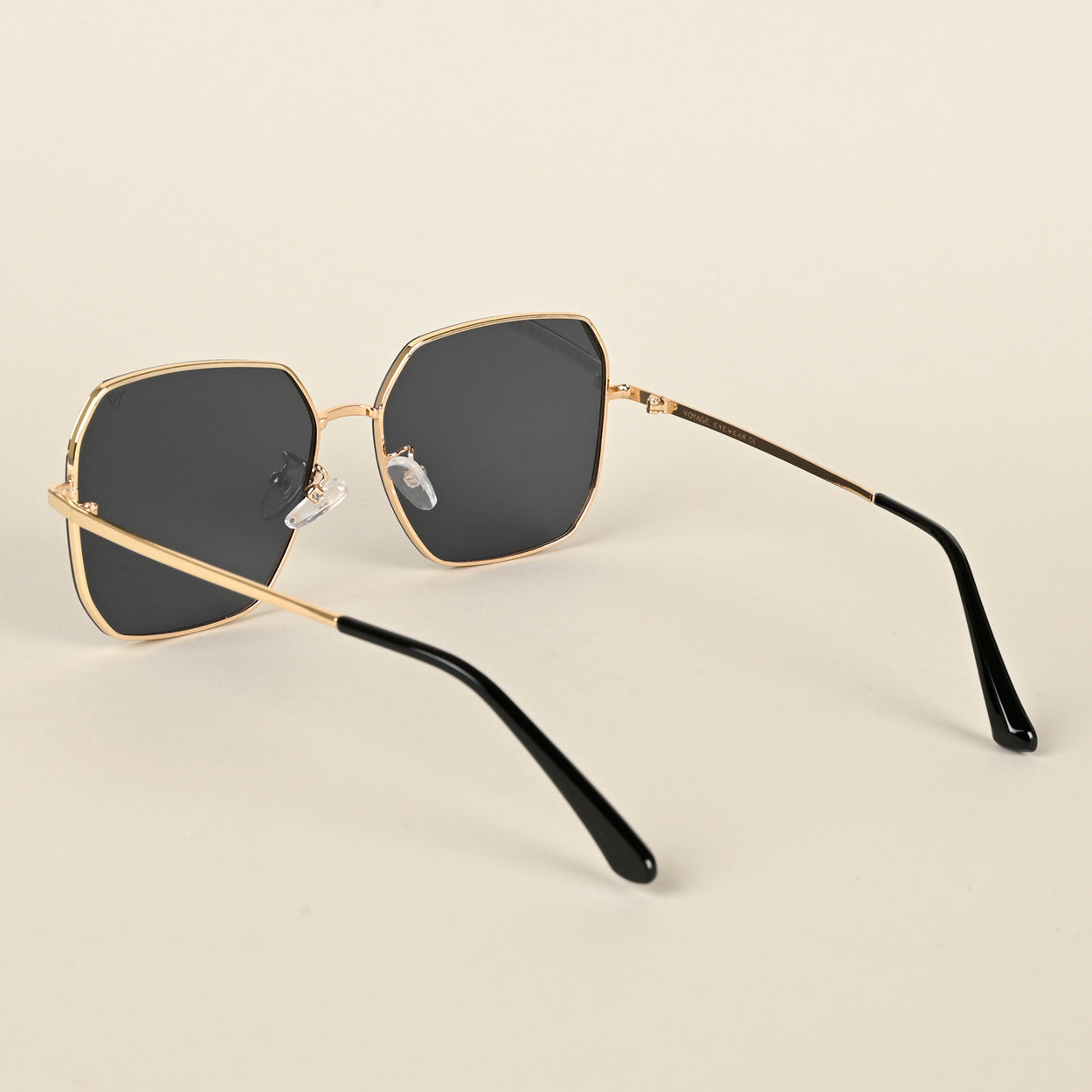 Voyage Black Square Sunglasses for Men & Women (450MG4337)