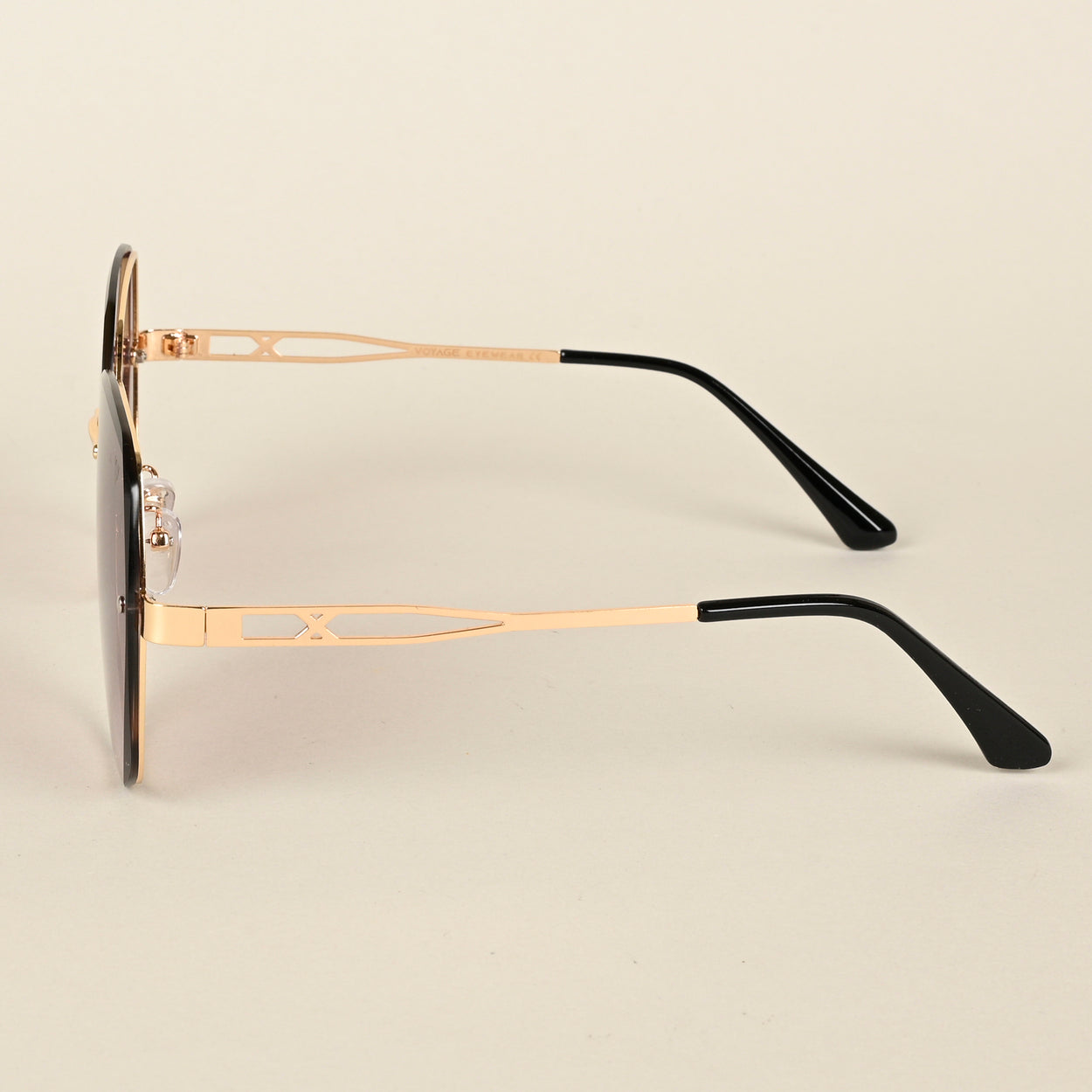 Voyage Brown Oversize Sunglasses for Women (456MG4318)