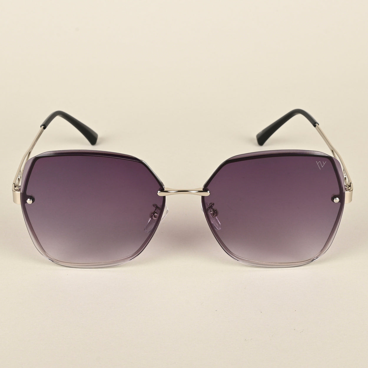 Voyage Grey Oversize Sunglasses for Women (456MG4319)