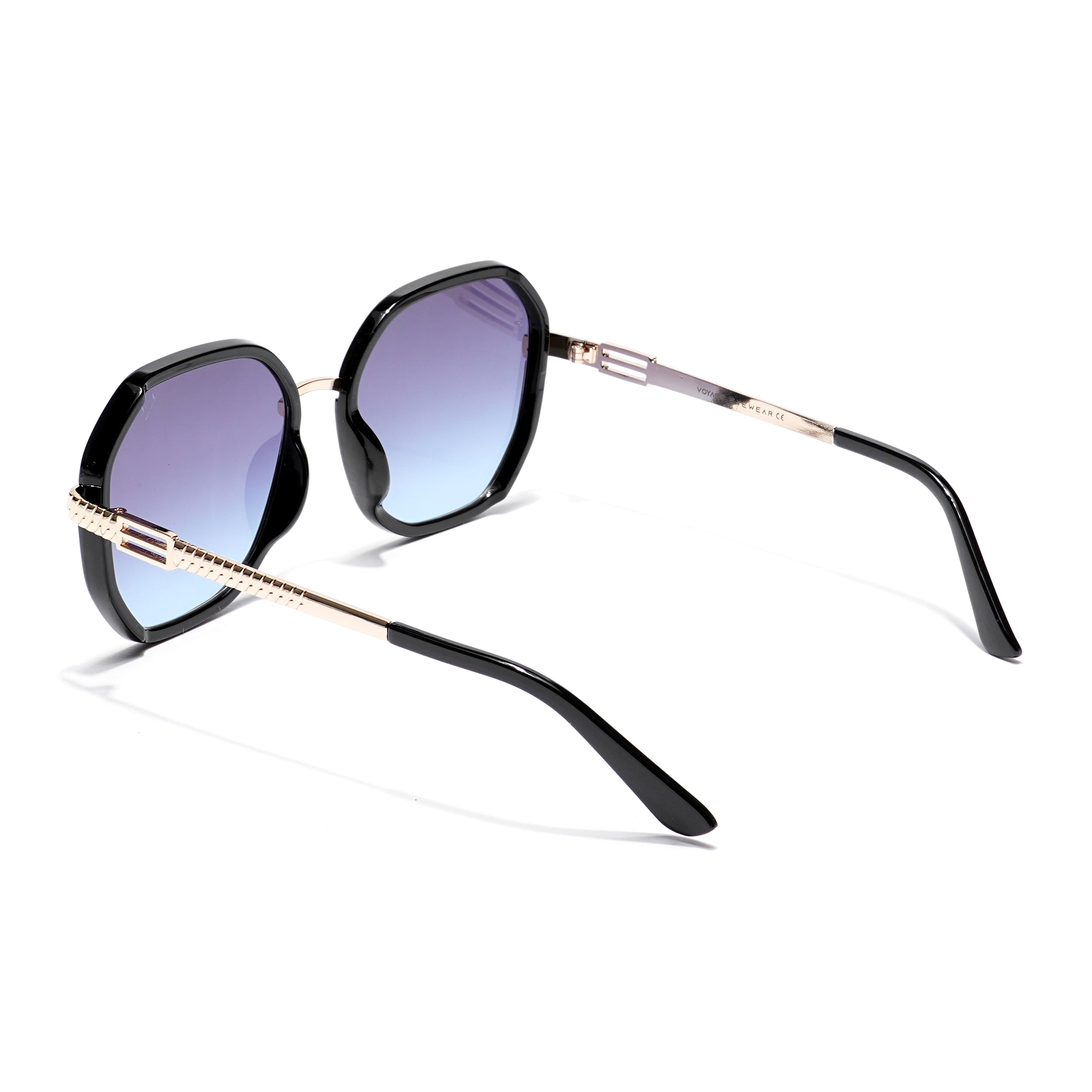 Voilet & Blue Geometric Sunglasses (473MG4199)