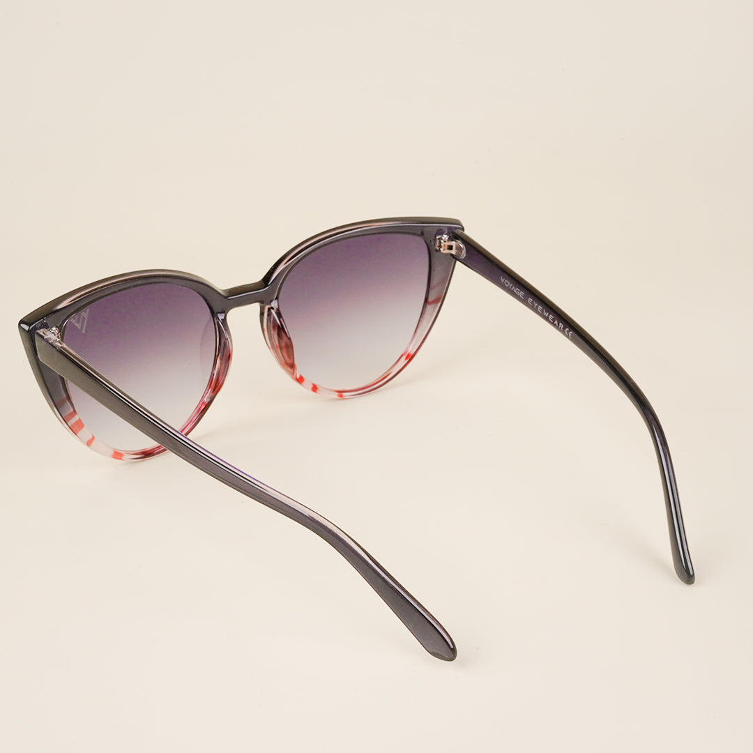 Voyage Violet & Clear Cateye Sunglasses for Women (9190MG4105)