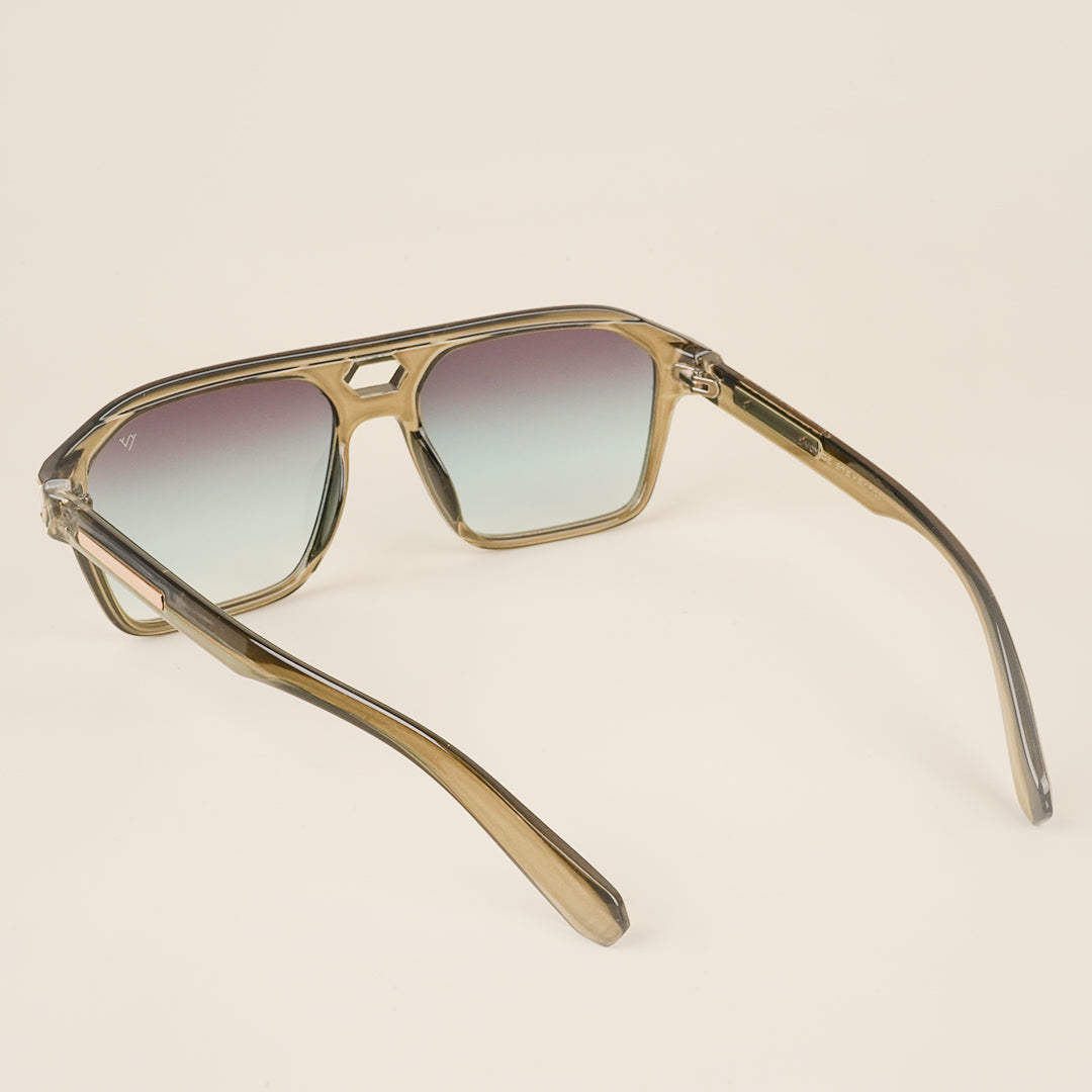 Voyage Violet, Blue & Clear Wayfarer Sunglasses for Men & Women - MG4101