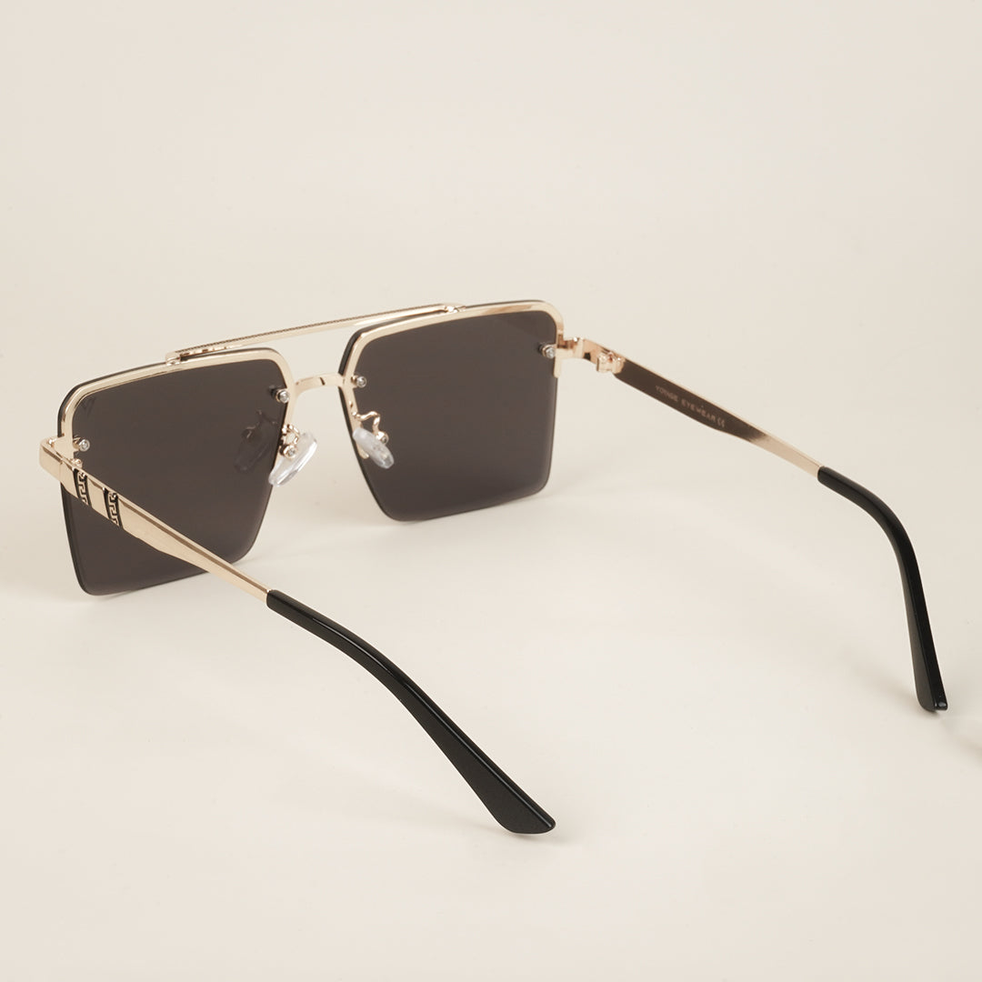 Voyage Black Wayfarer Sunglasses for Men & Women - MG4159