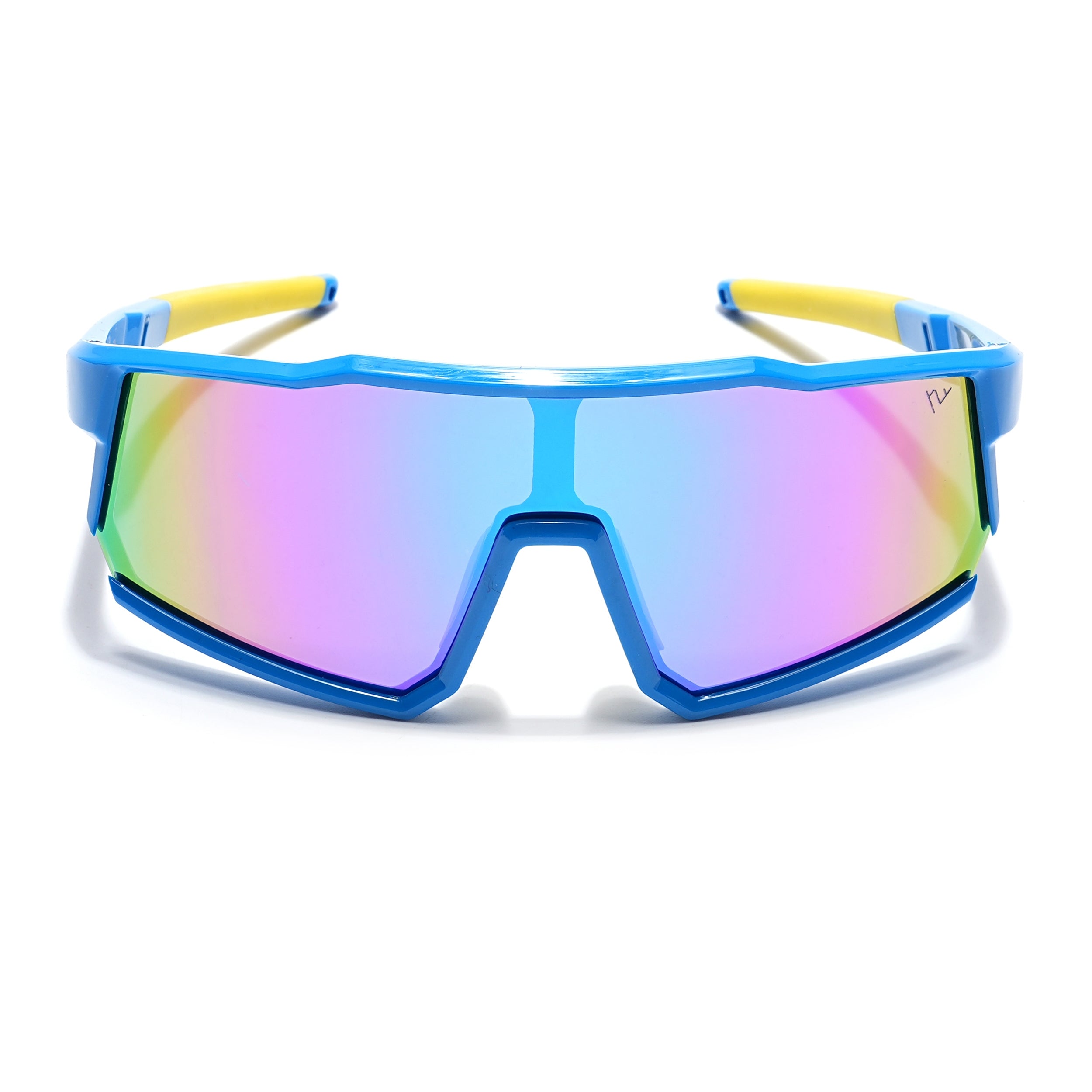 Drift Sunglasses for Kids -6 yrs To 12 yrs (Multicolor Lens | Blue Frame - PMG6070)