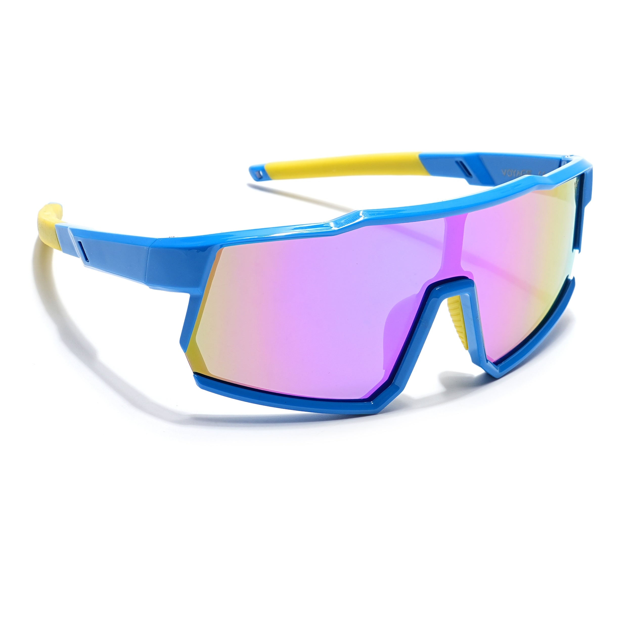 Drift Sunglasses for Kids -6 yrs To 12 yrs (Multicolor Lens | Blue Frame - PMG6070)